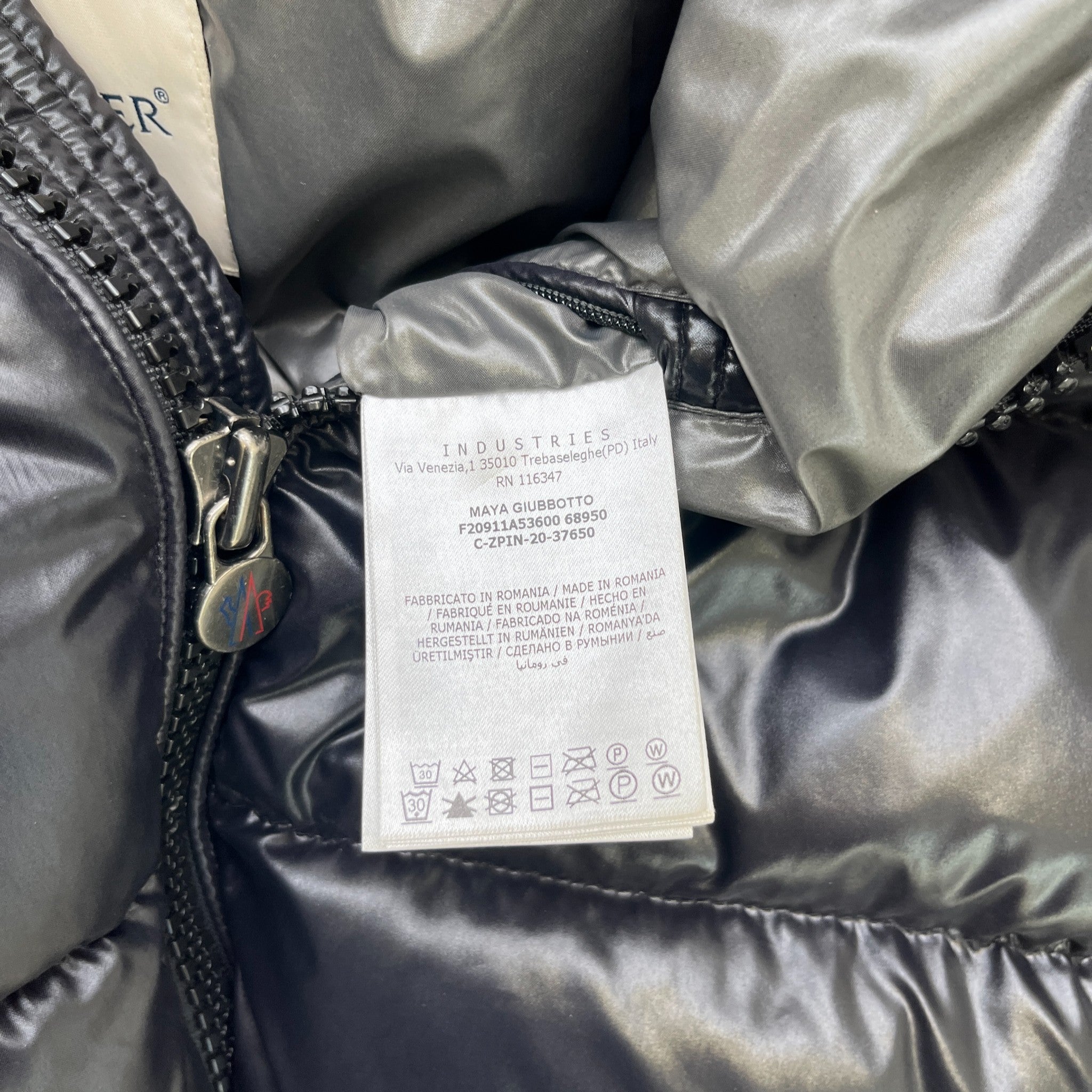 Men's Maya Down Jacket Black Size 3 / L