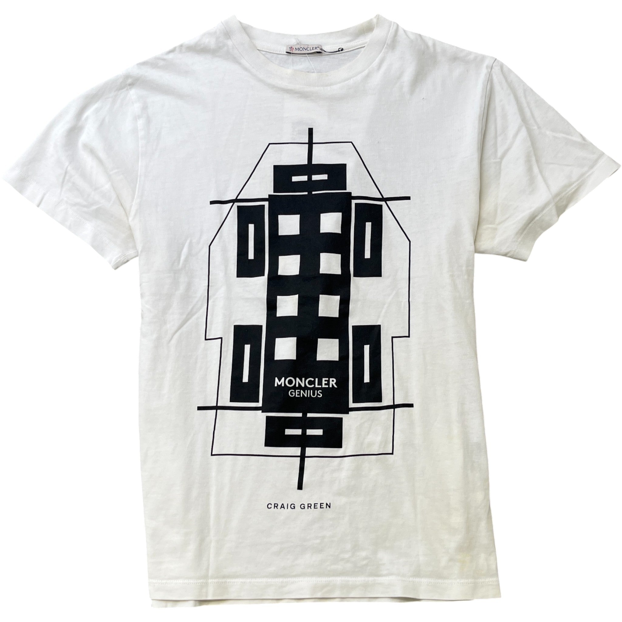 Men's X Craig Green Genius Maglia T-Shirt White Size S