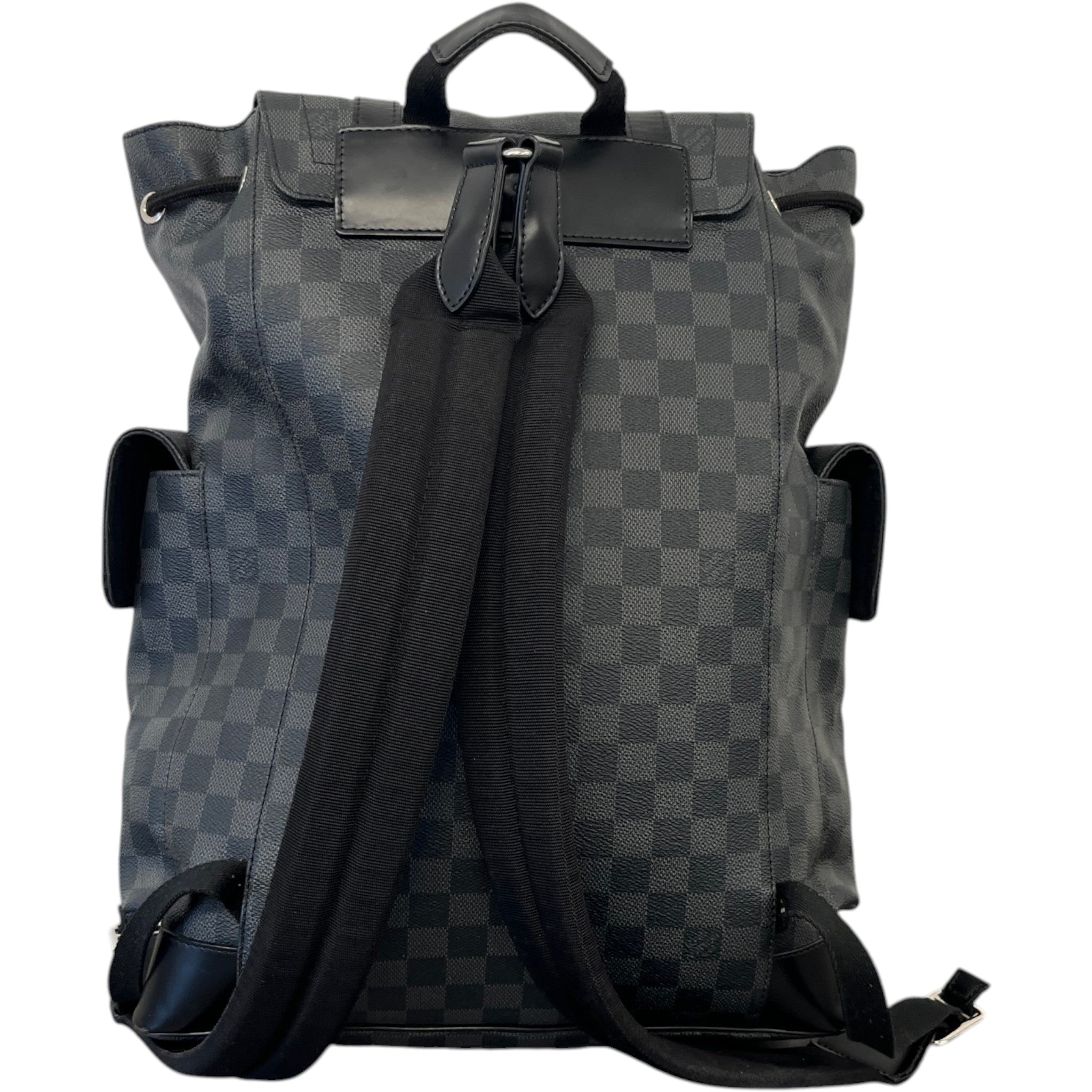 Men's Damier Graphite Christopher Backpack Black