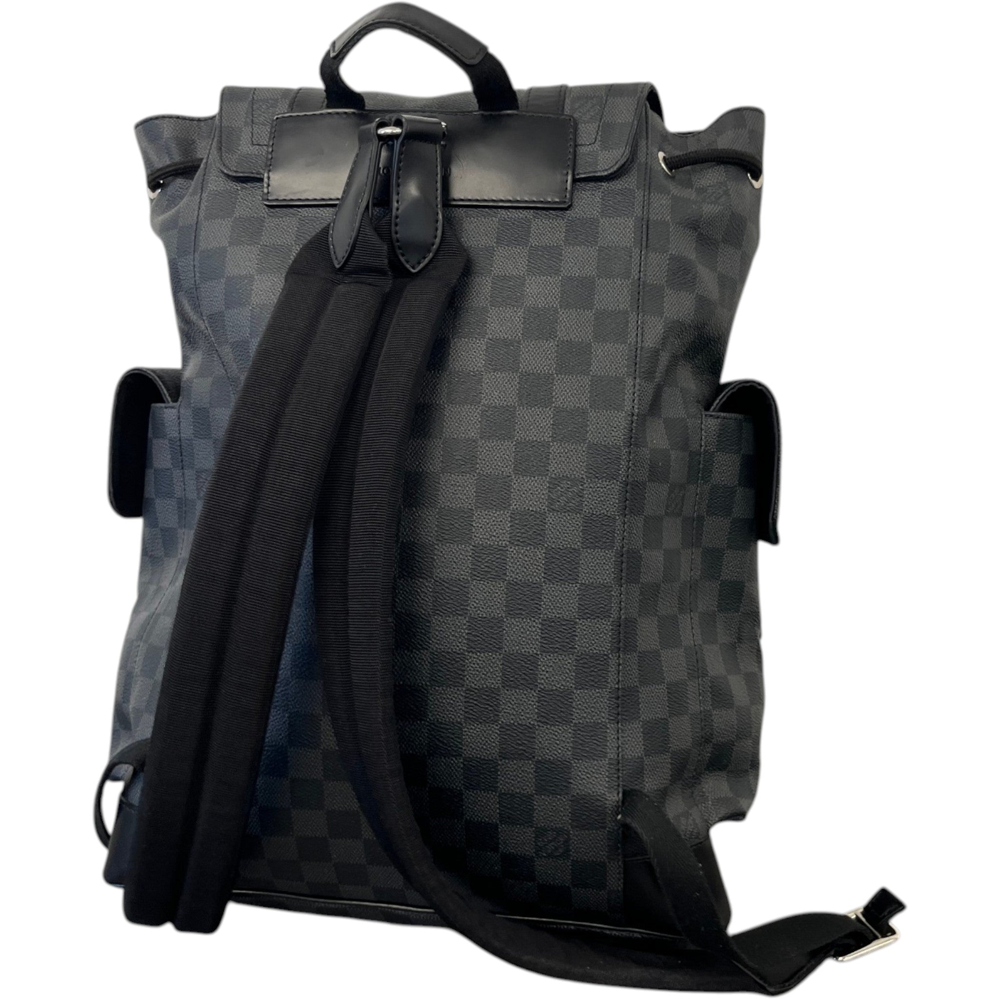 Men's Damier Graphite Christopher Backpack Black