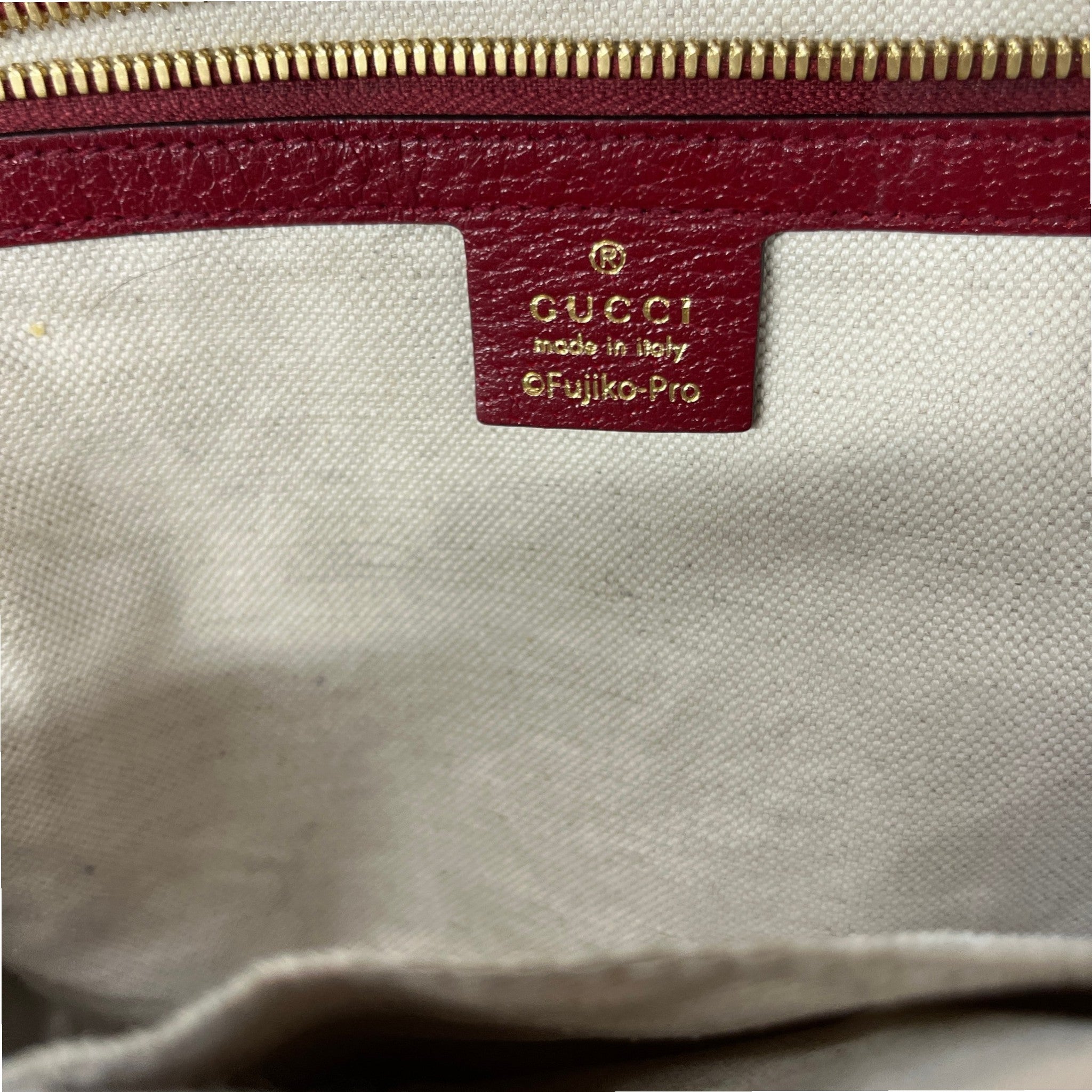 X Doraemon Rare Backpack Burgundy
