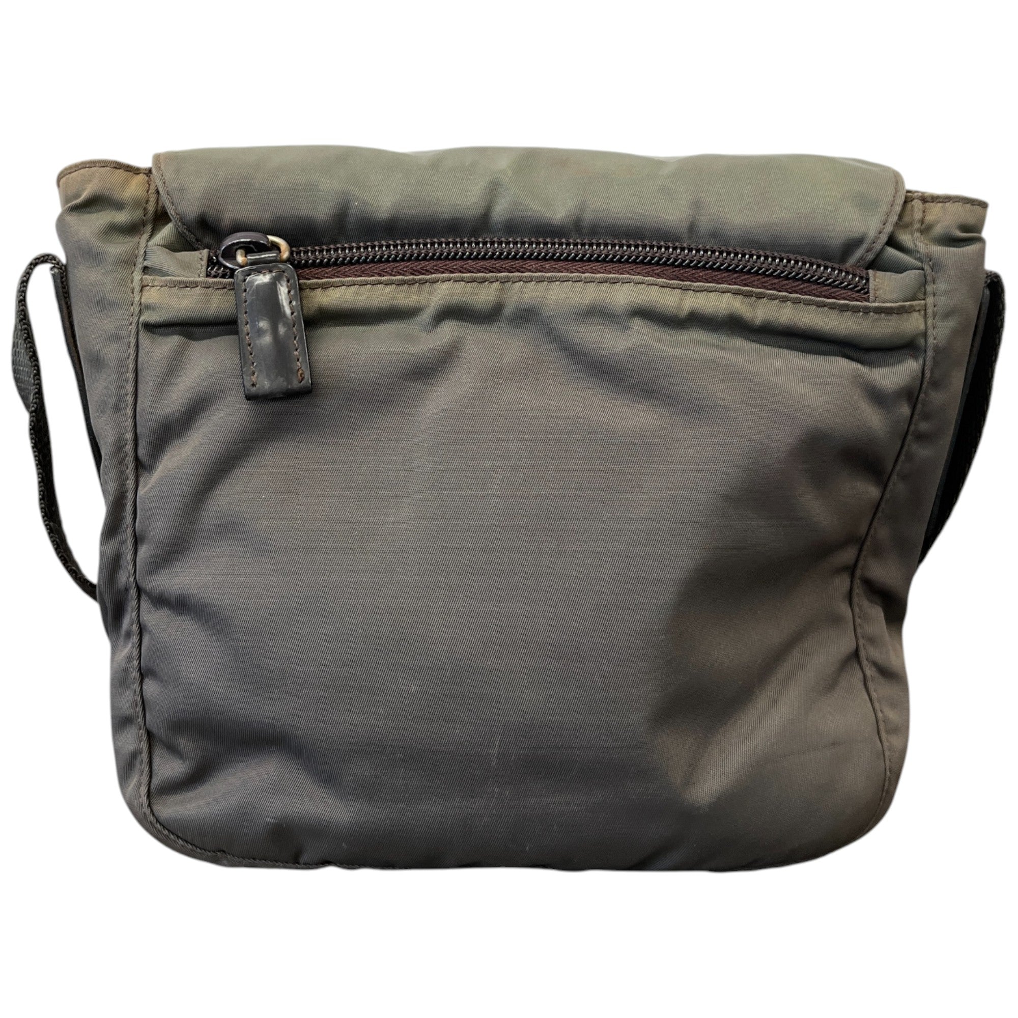 Men's Nylon Messenger Bag Khaki