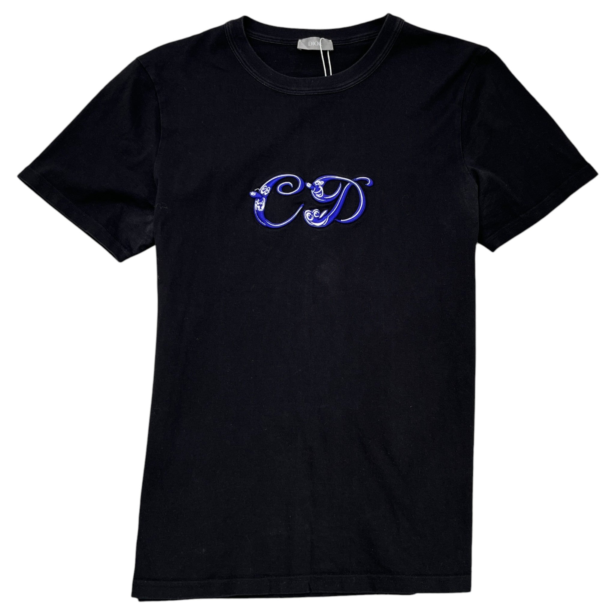 Men's X Kenny Scharf Cd Logo T-Shirt Black Size L