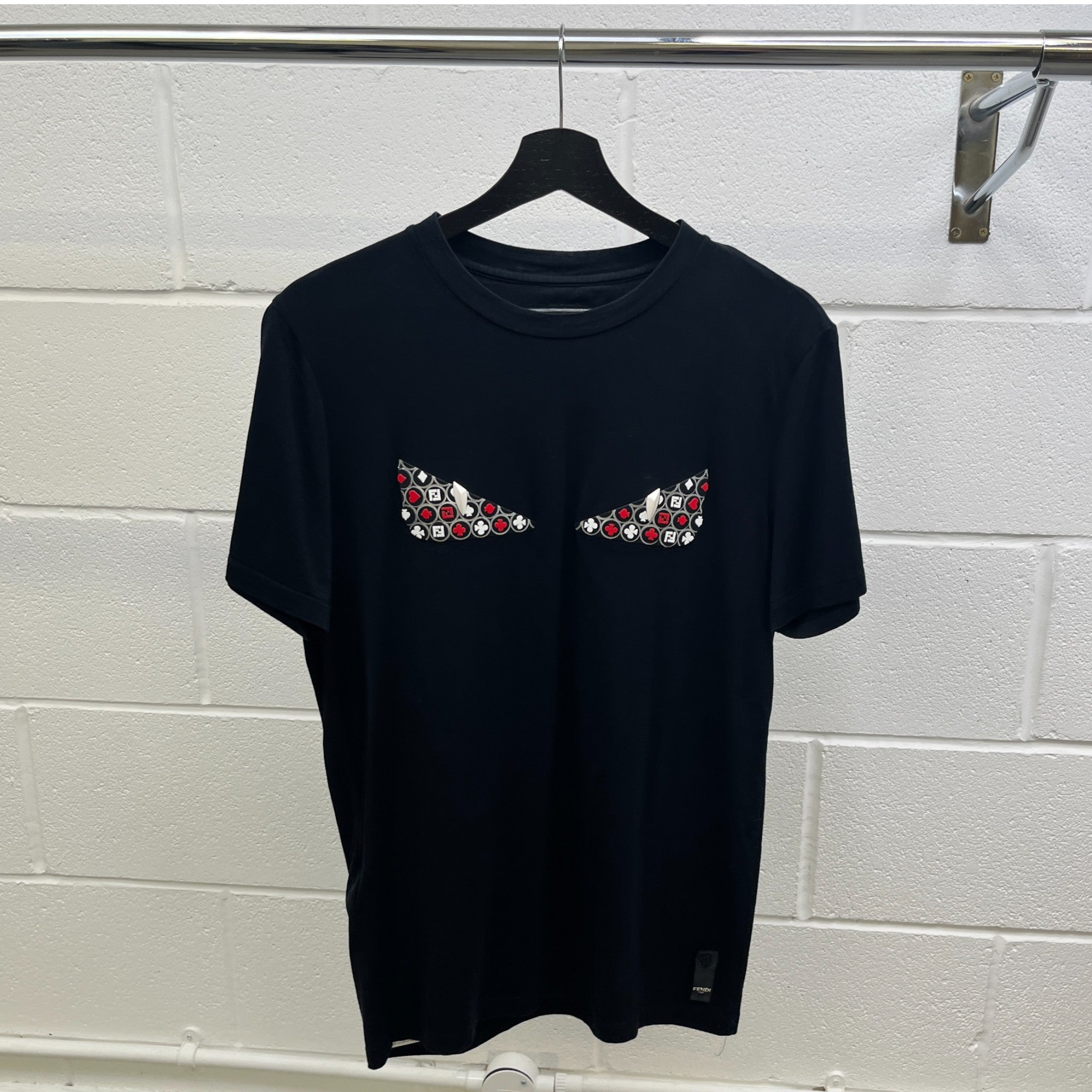 Men's Bug Eyes T-Shirt Black Size M