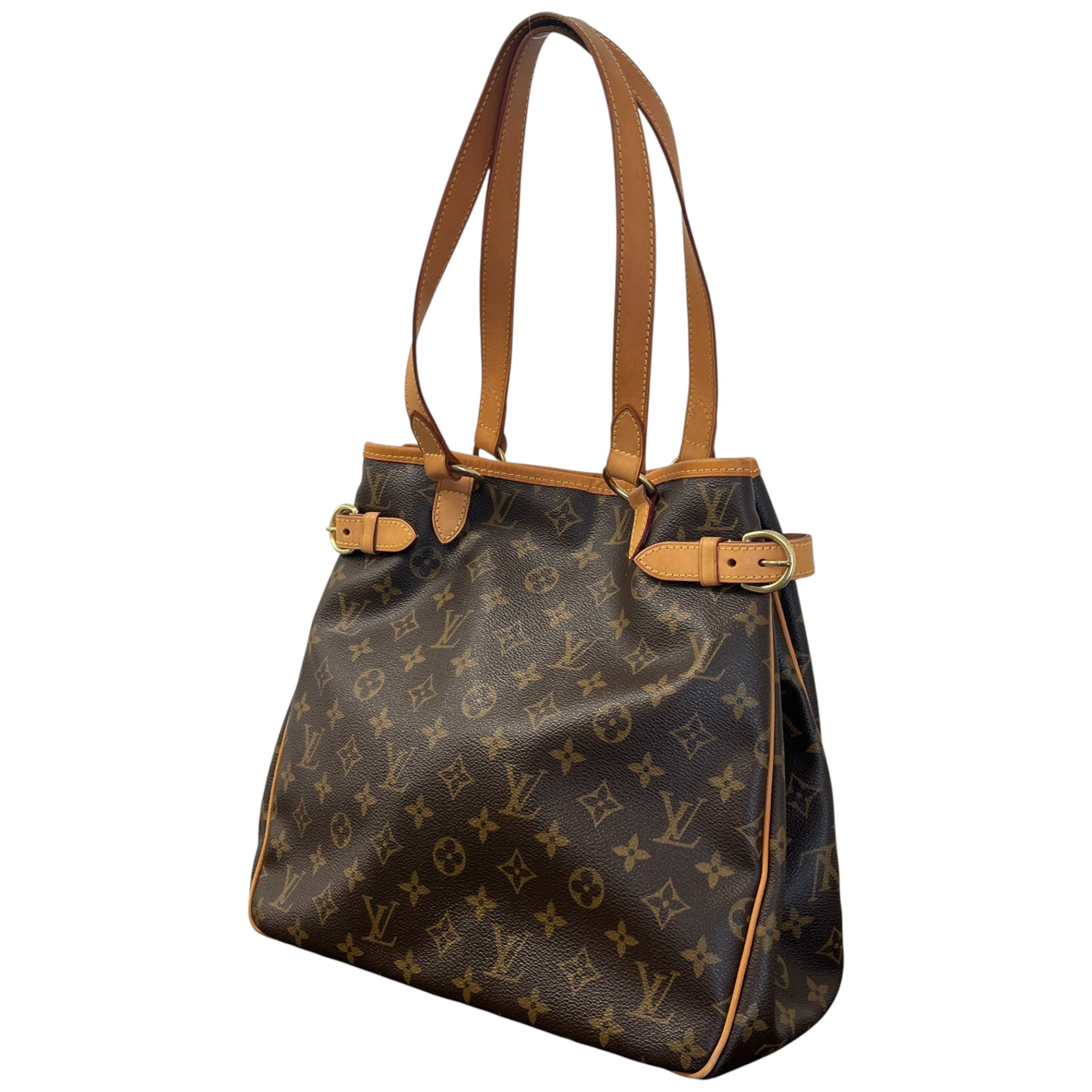 Women's Monogram Batignolles Vertical Pm Handbag Brown