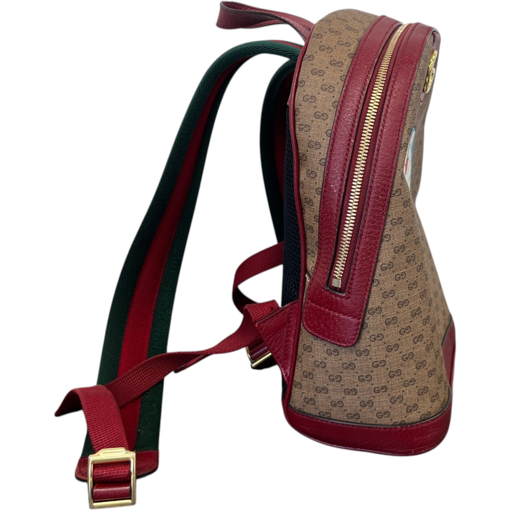 X Doraemon Rare Backpack Burgundy