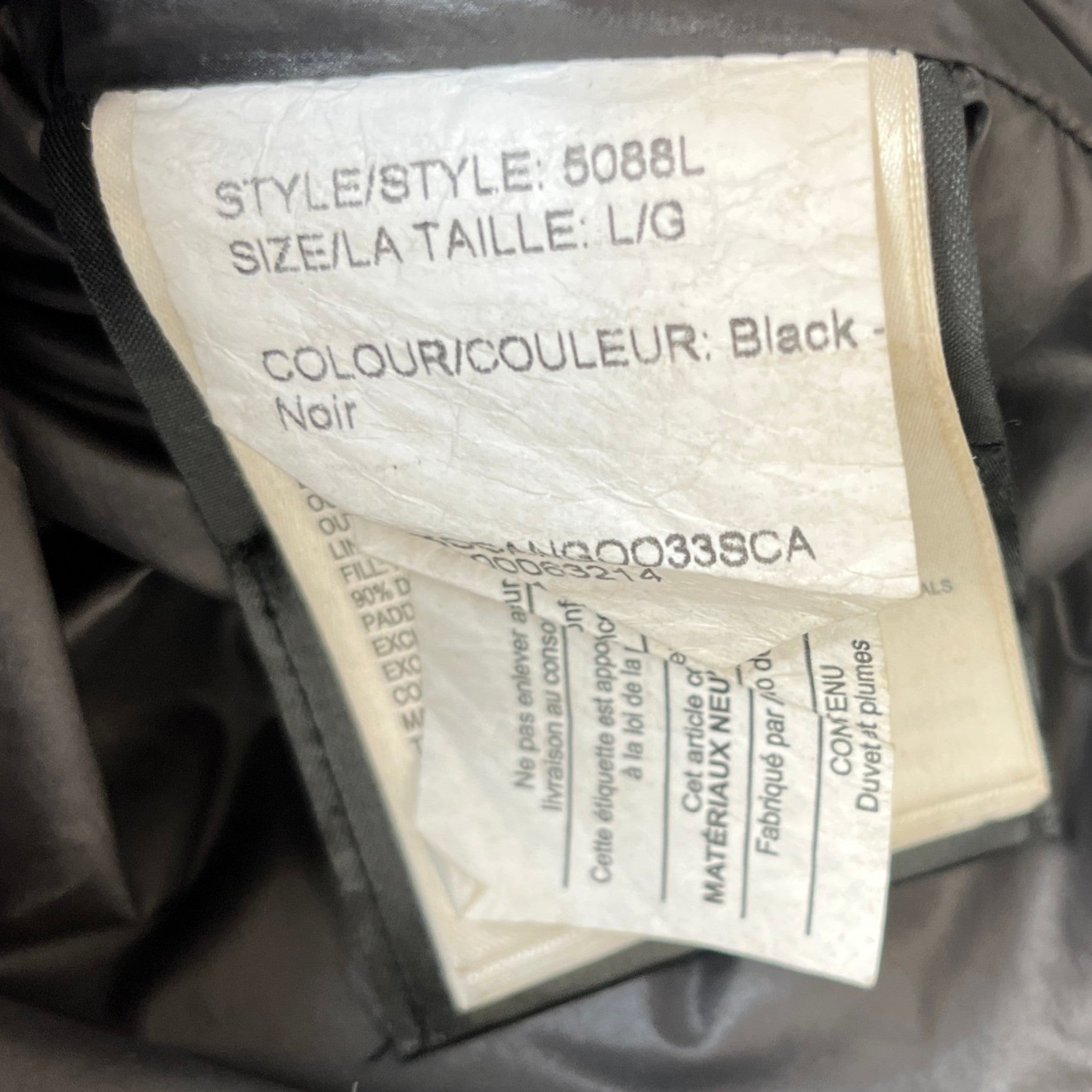 Women's Alliston Down Jacket Black Size L