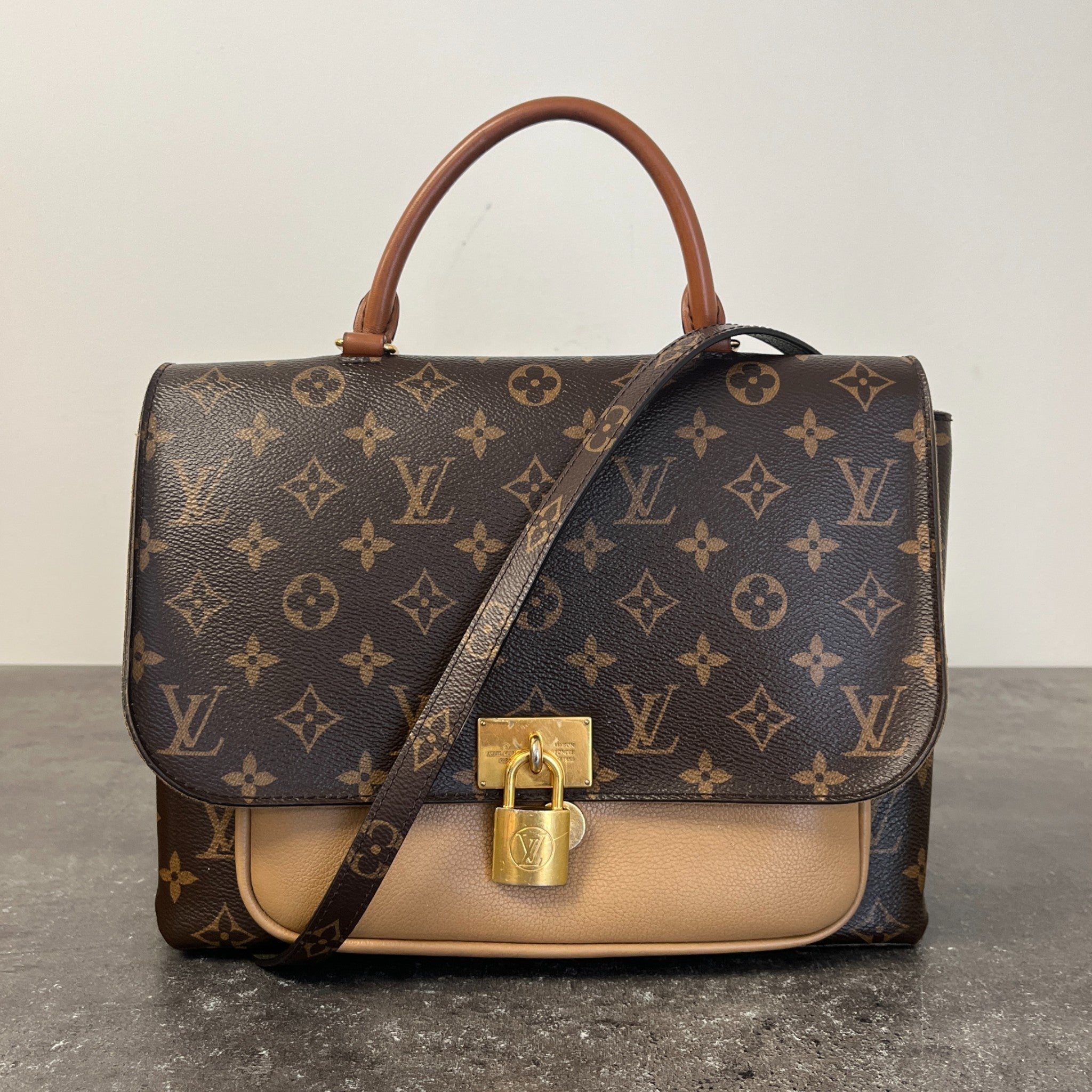 Women's Monogram Marignan Handbag Brown