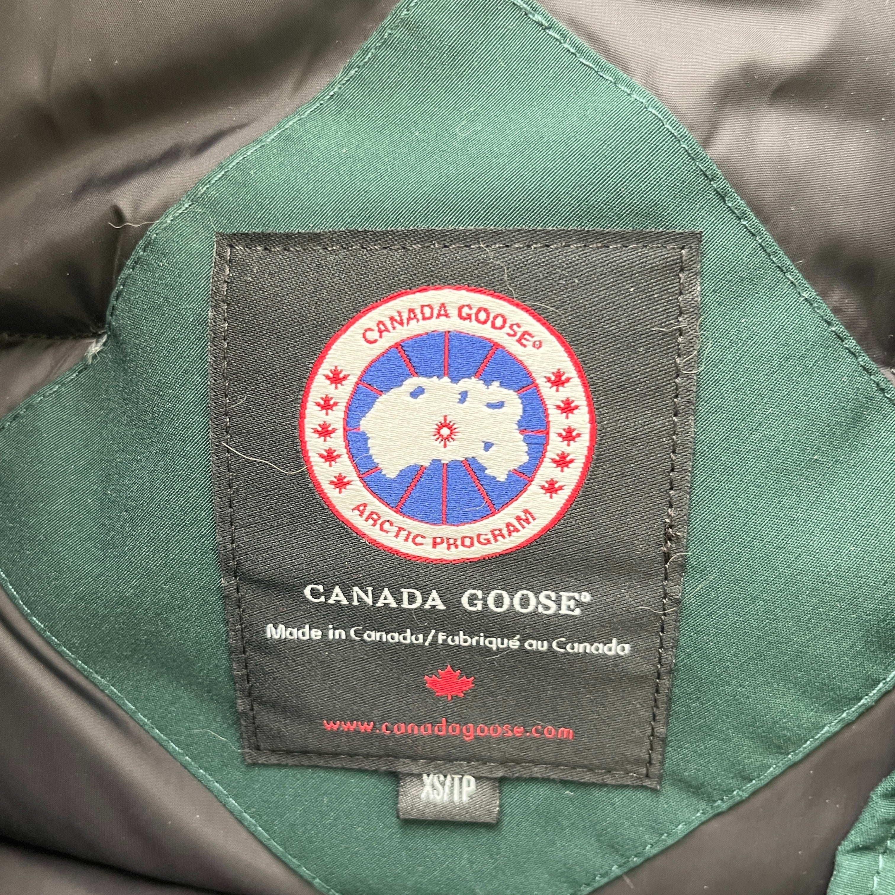 Women's Kensington Parka Down Jacket Green Size XS