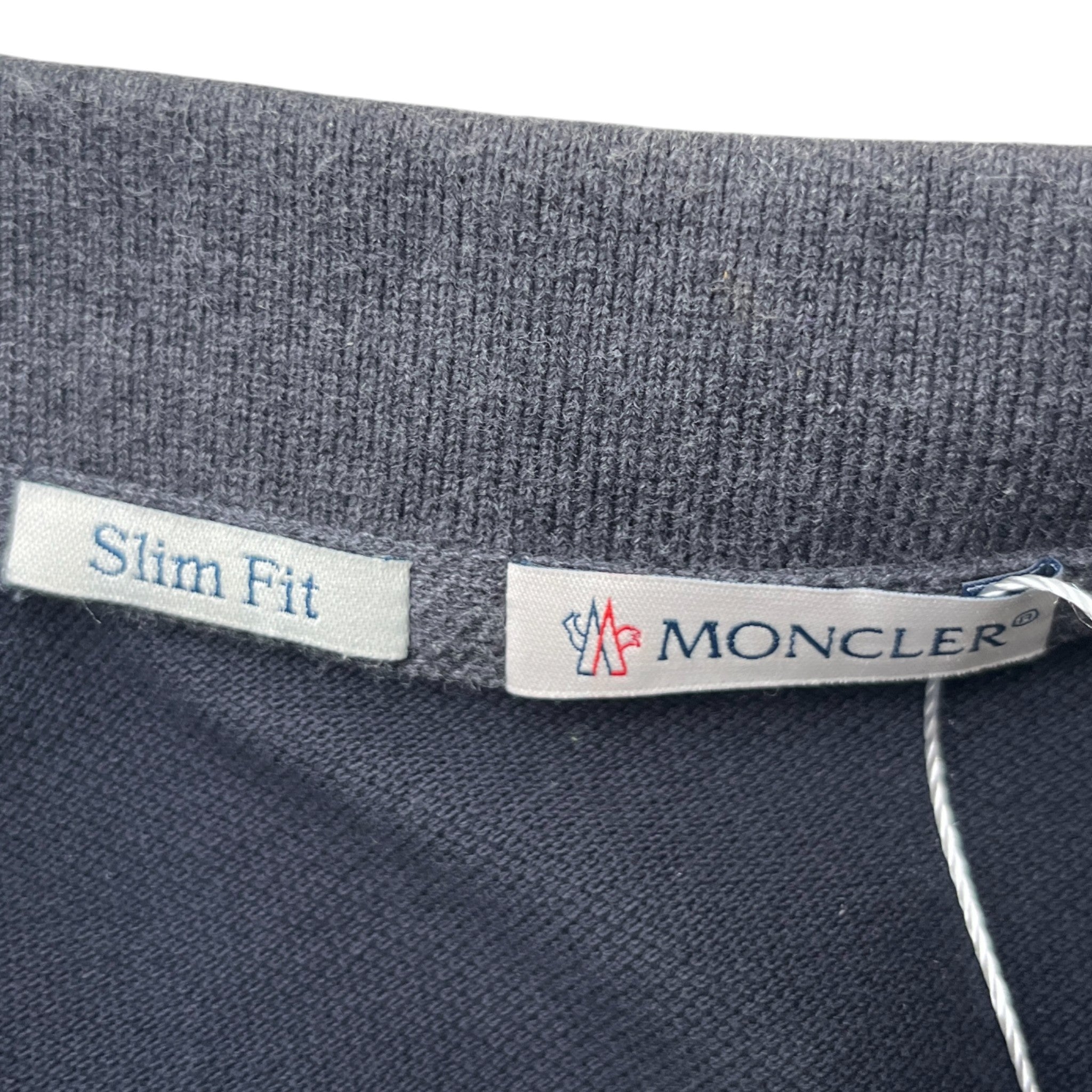 Men's Maglia Polo Shirt Navy Size S