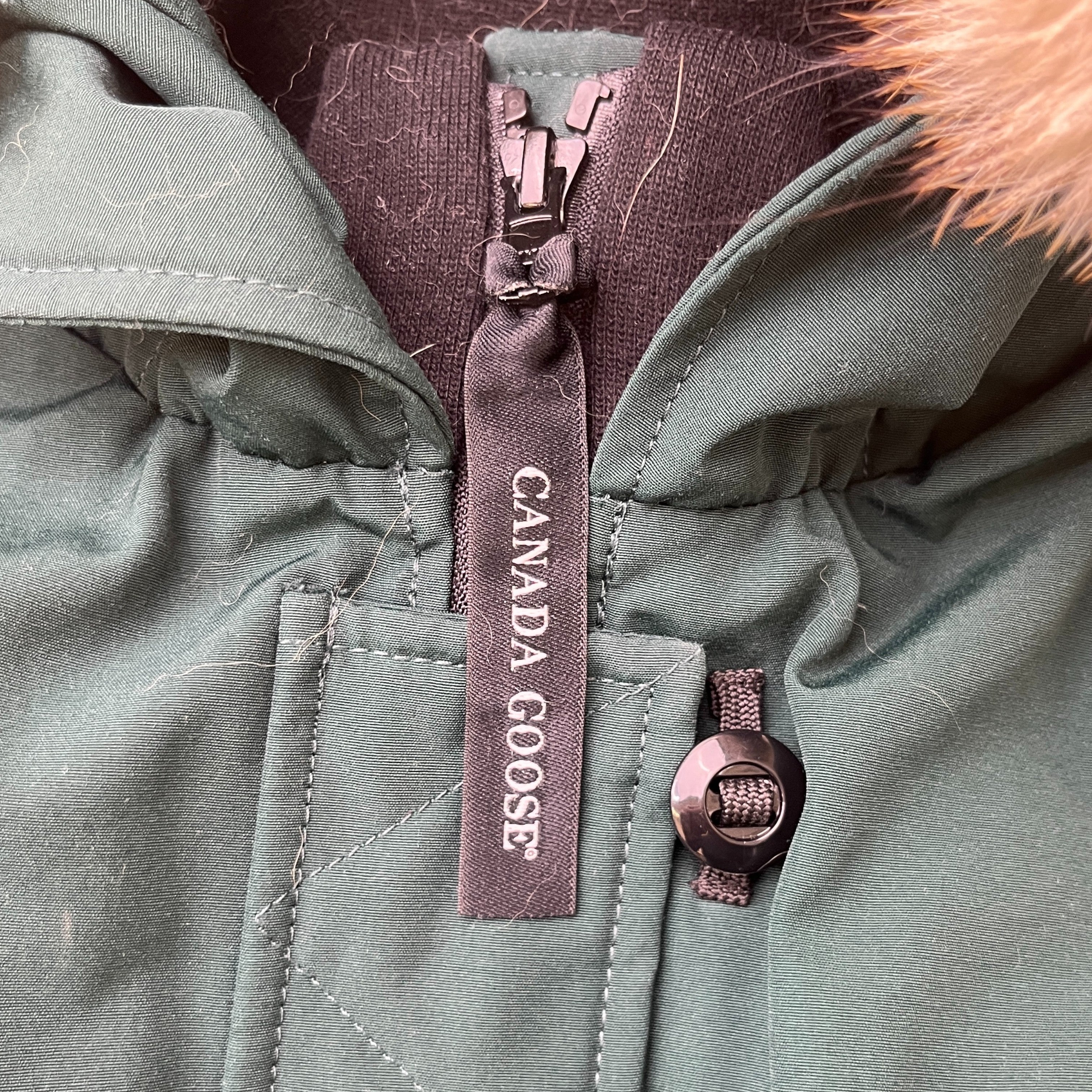 Women's Kensington Parka Down Jacket Green Size XS