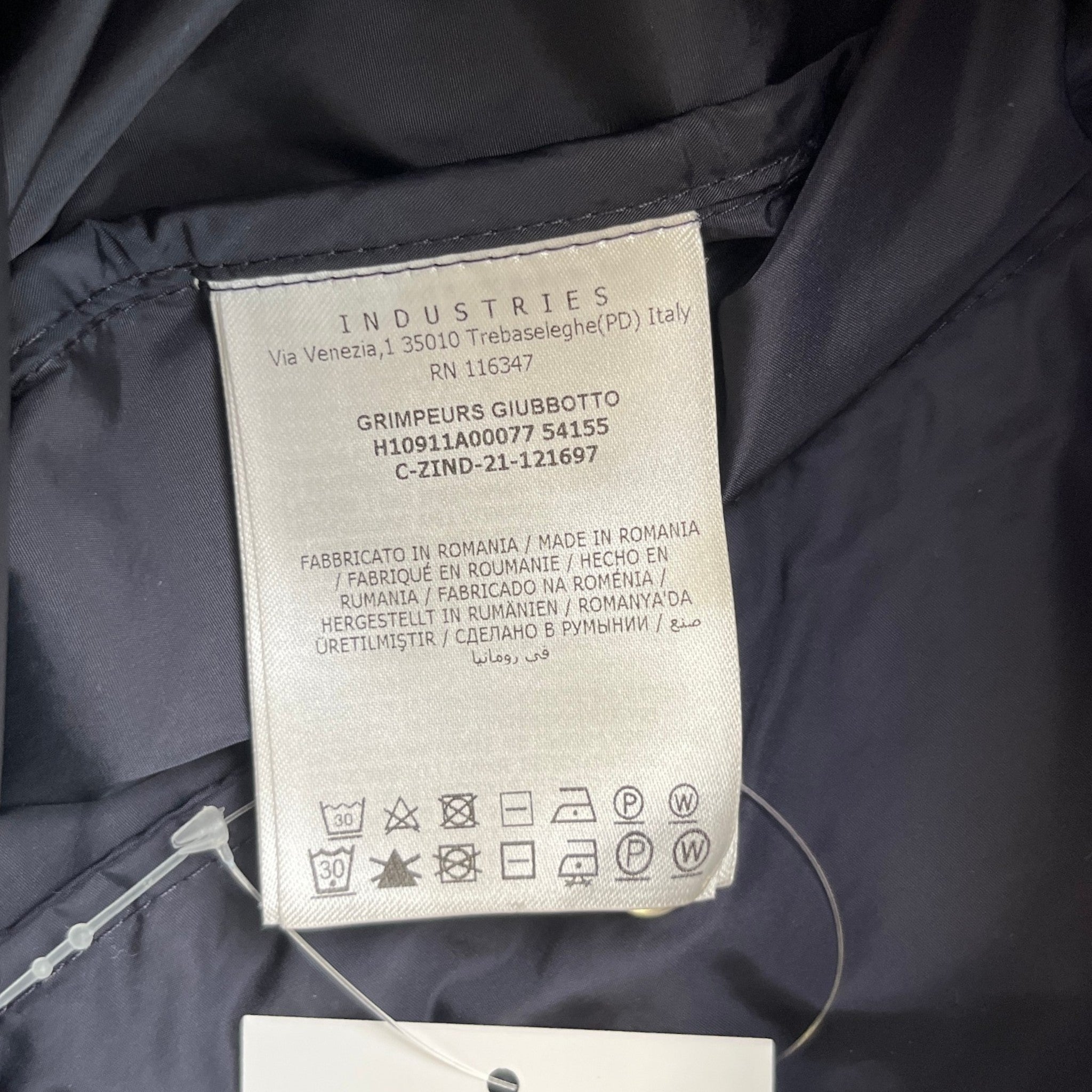 Men's Grimpeurs Windbreaker Navy Size 1 / S