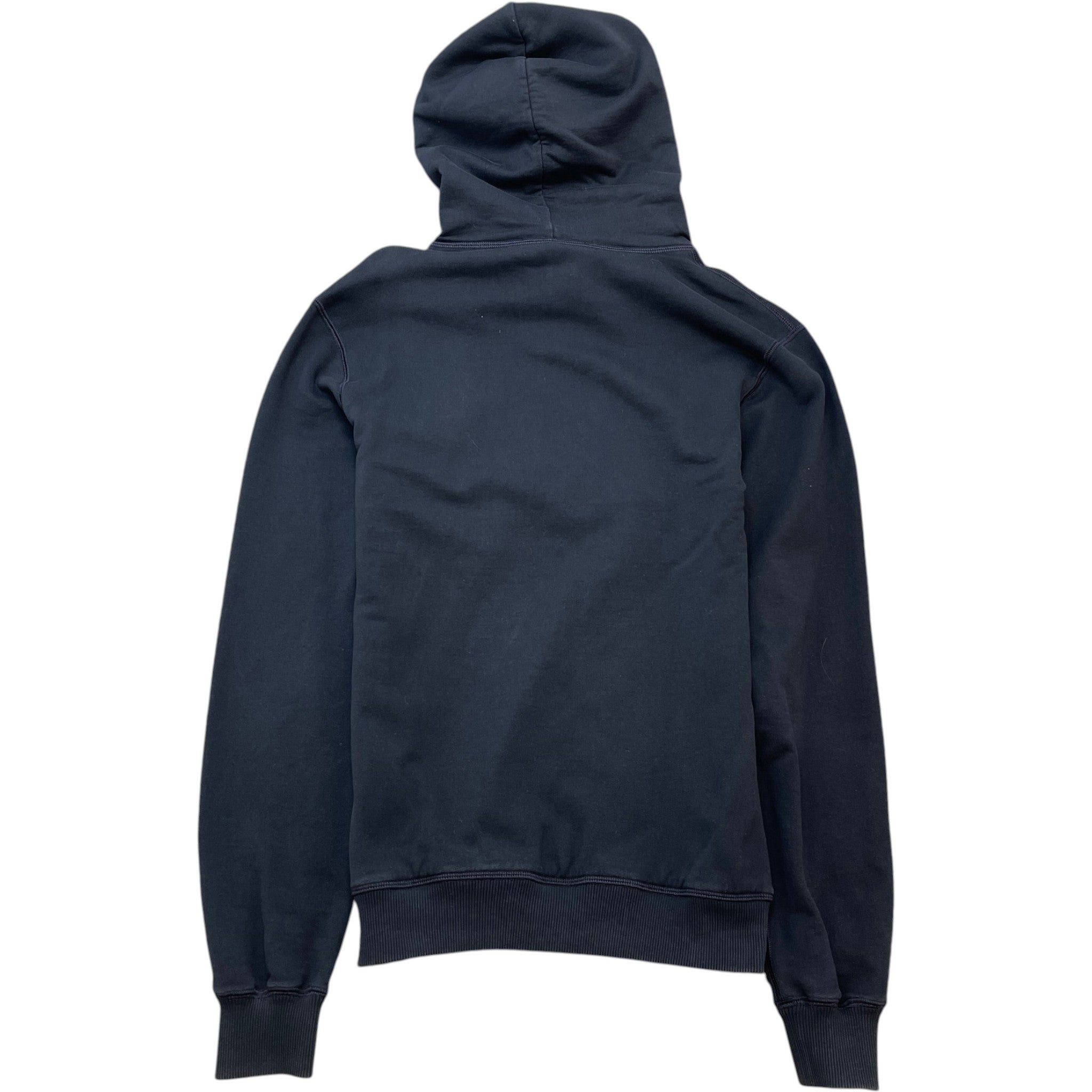Men's Logo Print Hoodie Navy Size IT 44 / UK XS