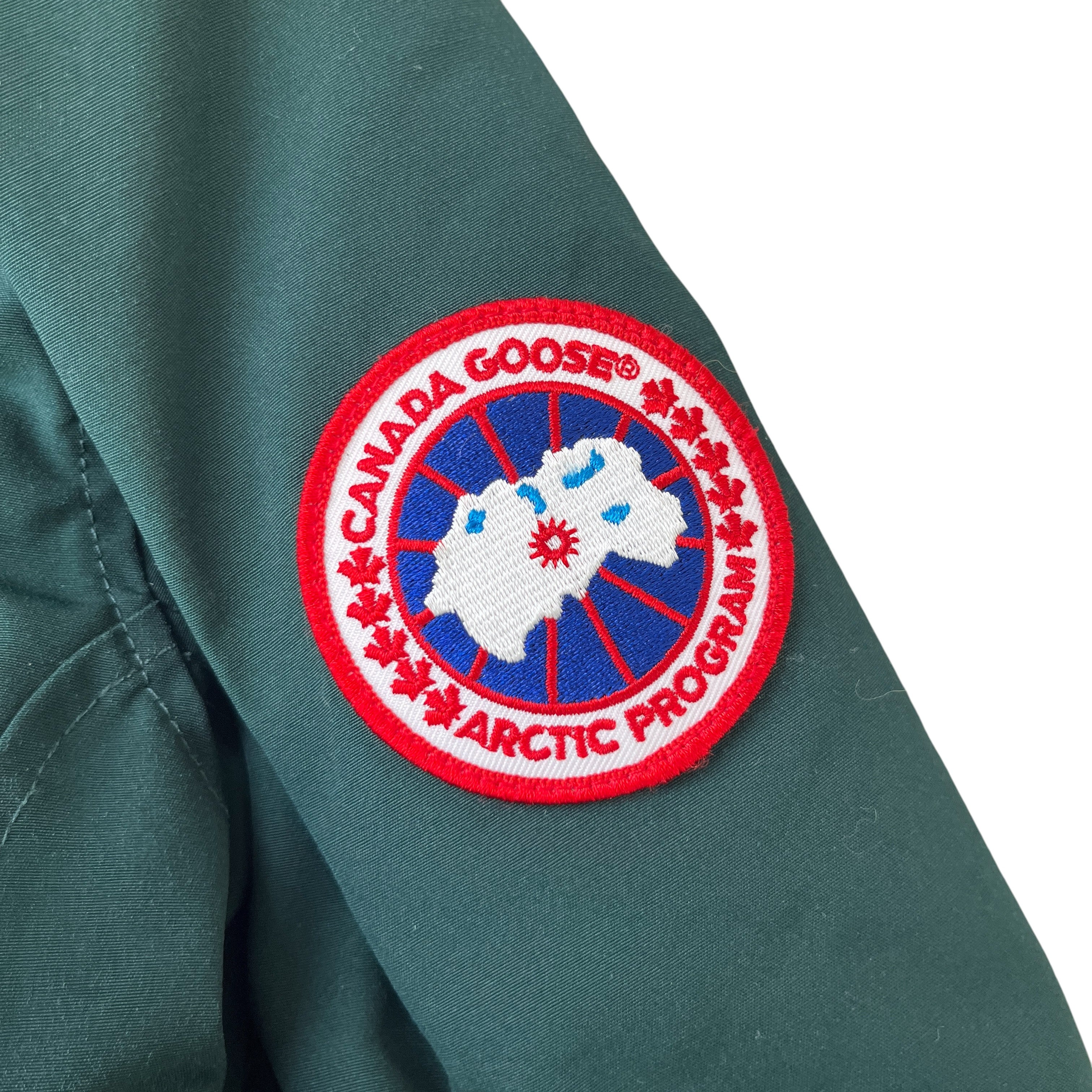 Women's Kensington Parka Down Jacket Green Size XS