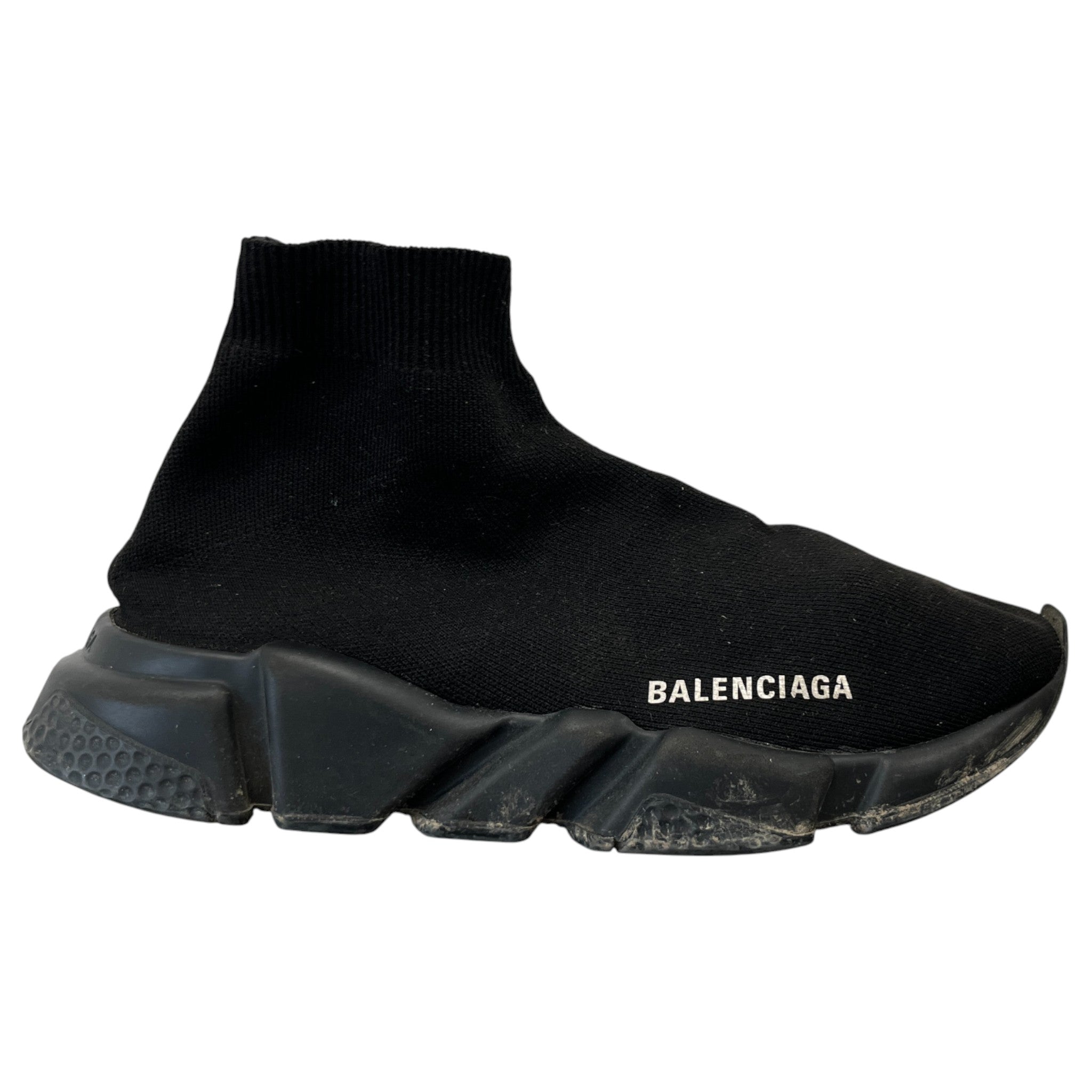 Women's Sock Runners High Trainers Black Size EU 39 / UK 6