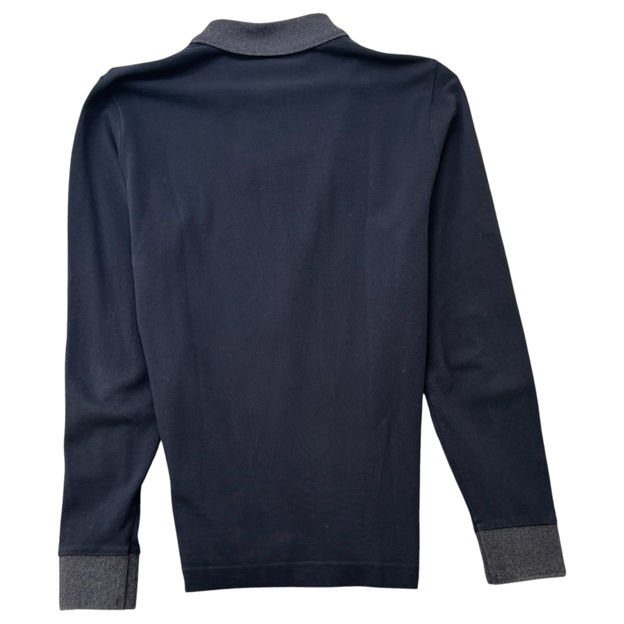 Men's Maglia Polo Shirt Navy Size S