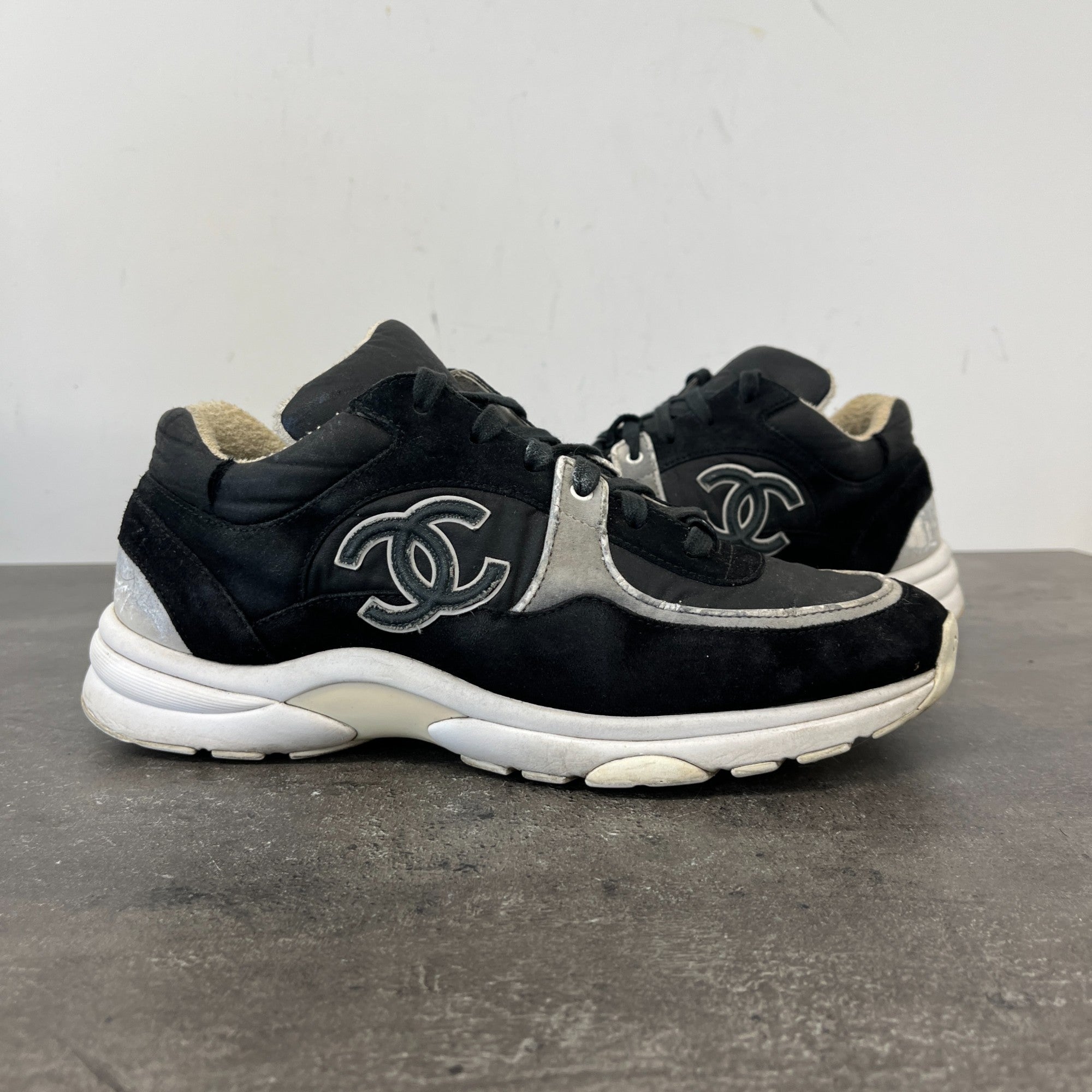 Men's Cc Runner Low Trainers Black Size EU 42 / UK 8