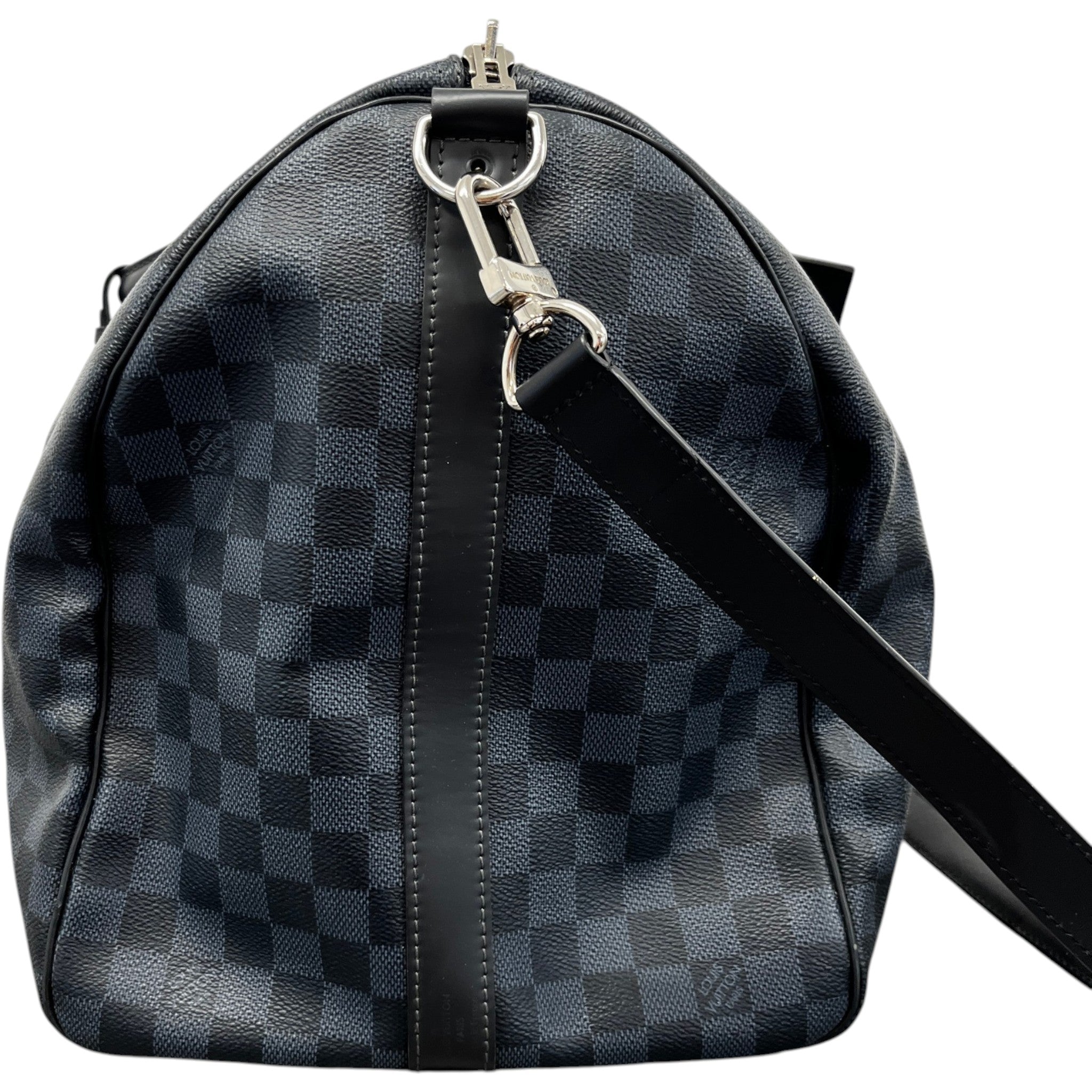 Men's Damier Colbolt Keepall Bandoulière 55 Bag Navy