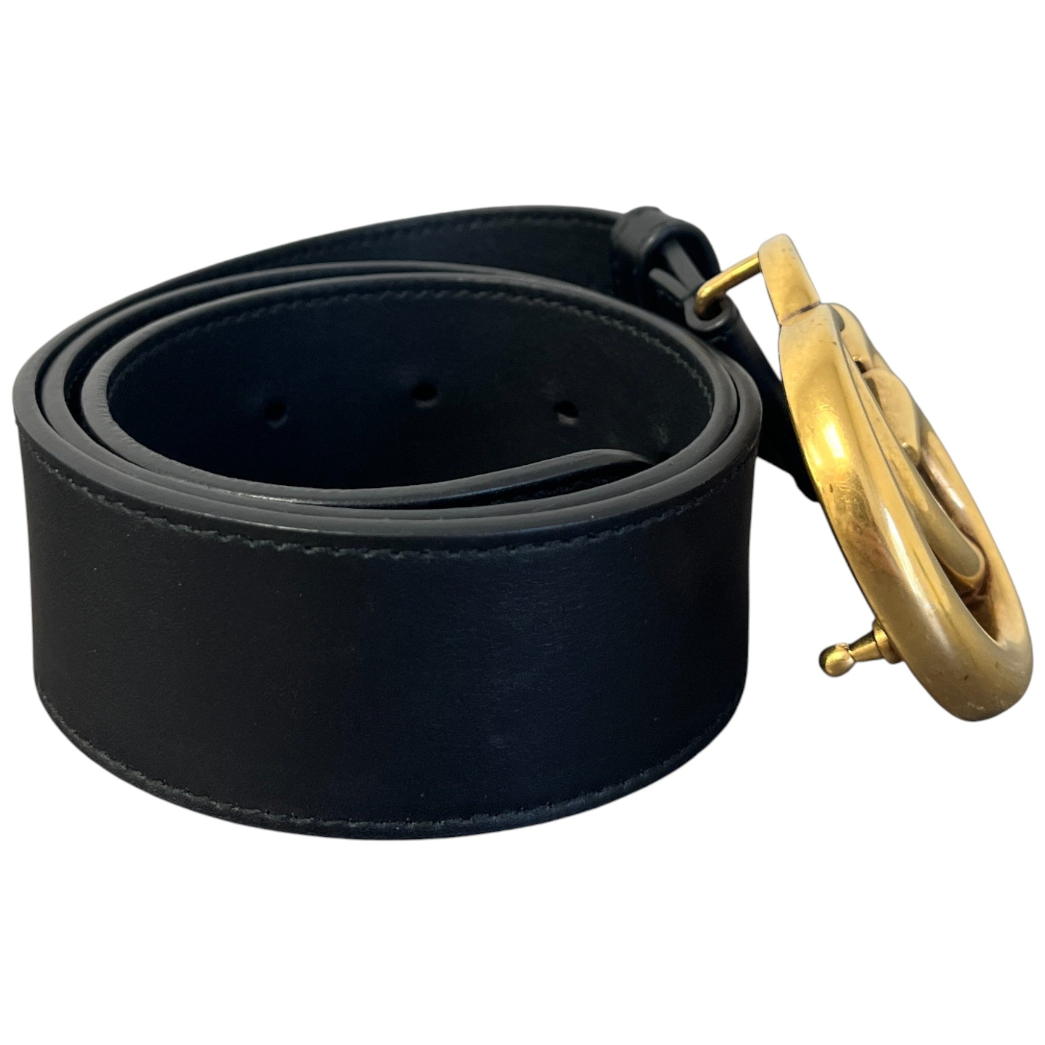 Women's Gg Marmont Belt Black Size 70CM / UK 6