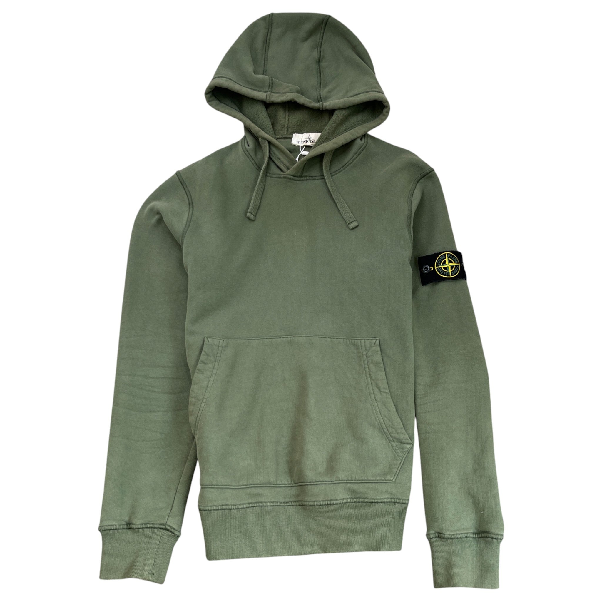 Zipper Mens Khaki Hoodie Uk Stone Island Stone Island 60220 Zip Up