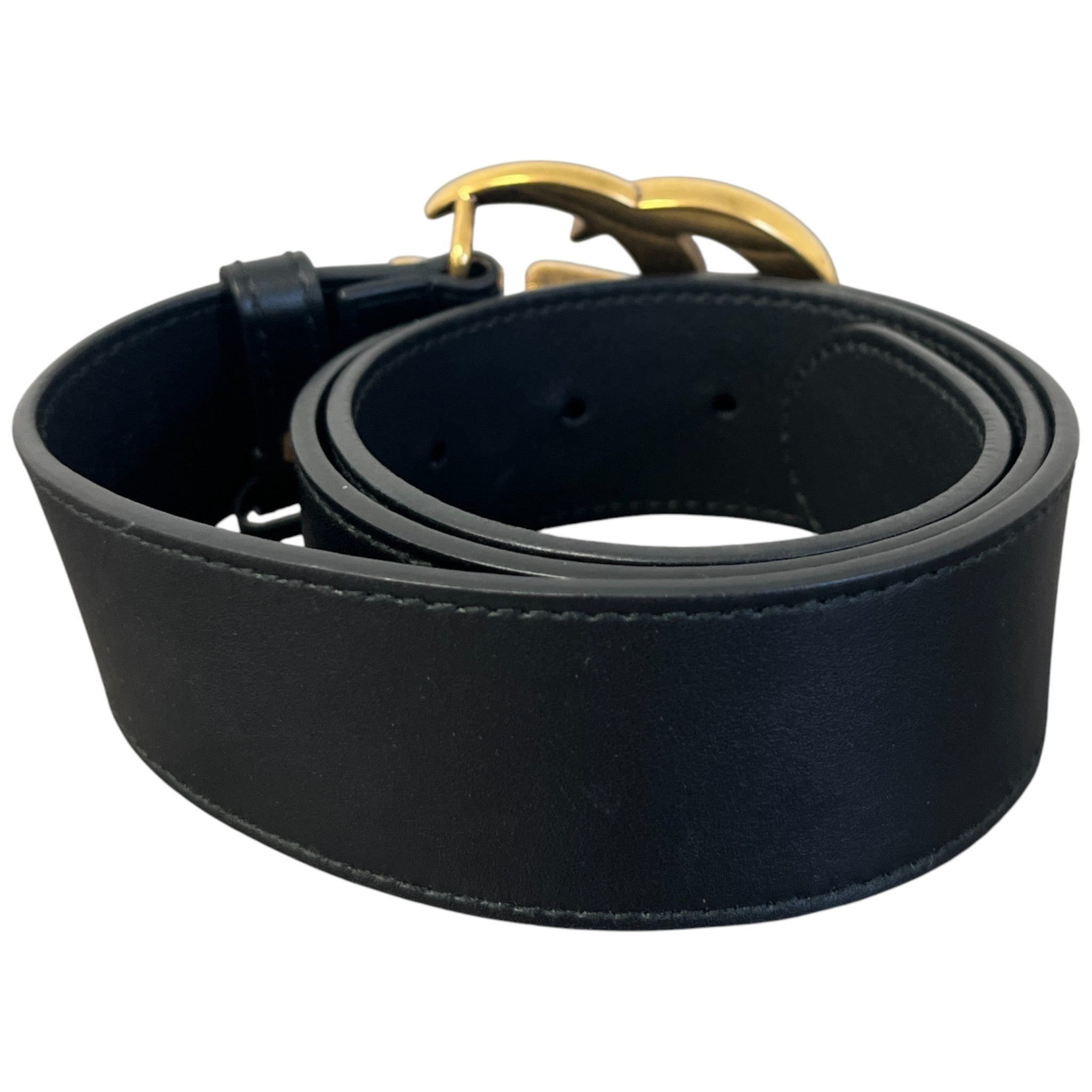 Women's Gg Marmont Belt Black Size 70CM / UK 6