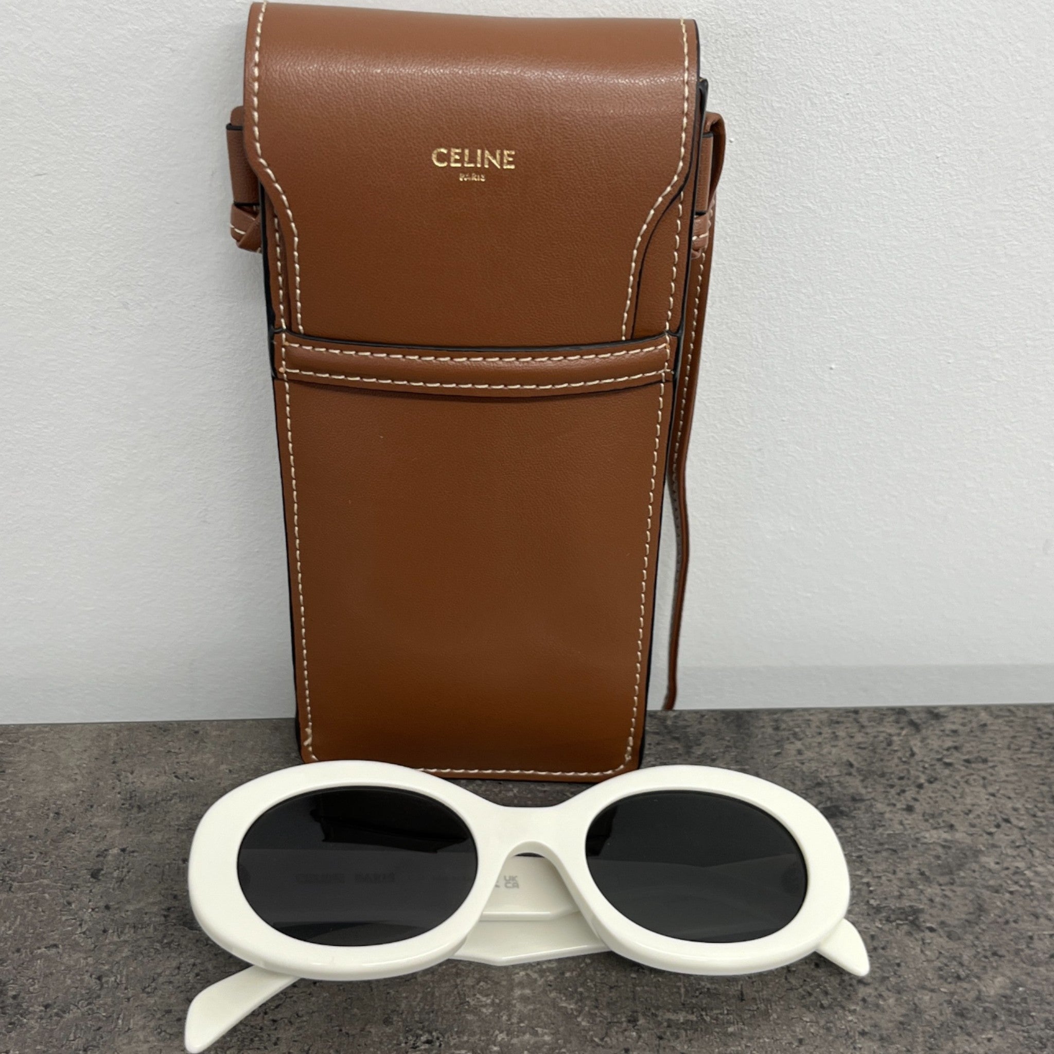 Women's Triomphe Cl40194U Sunglasses White