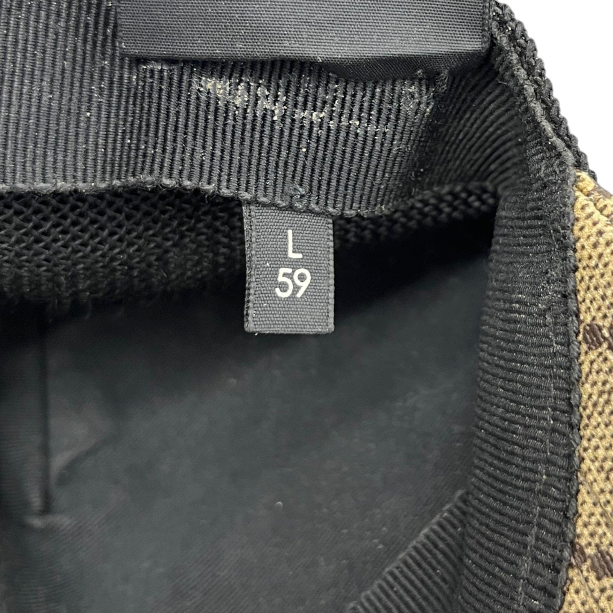 Men's Gg Supreme Tiger Cap Beige Size L