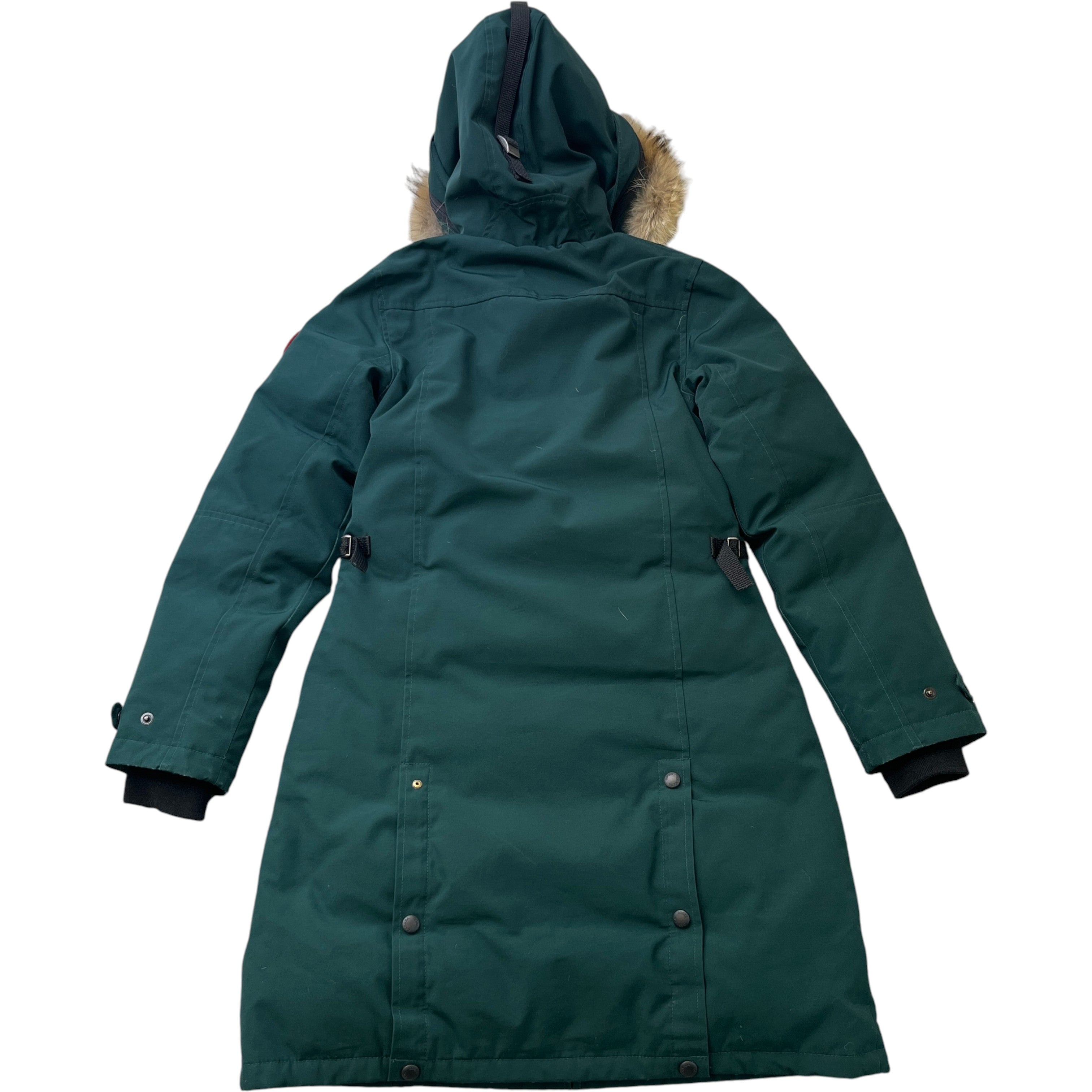 Women's Kensington Parka Down Jacket Green Size XS