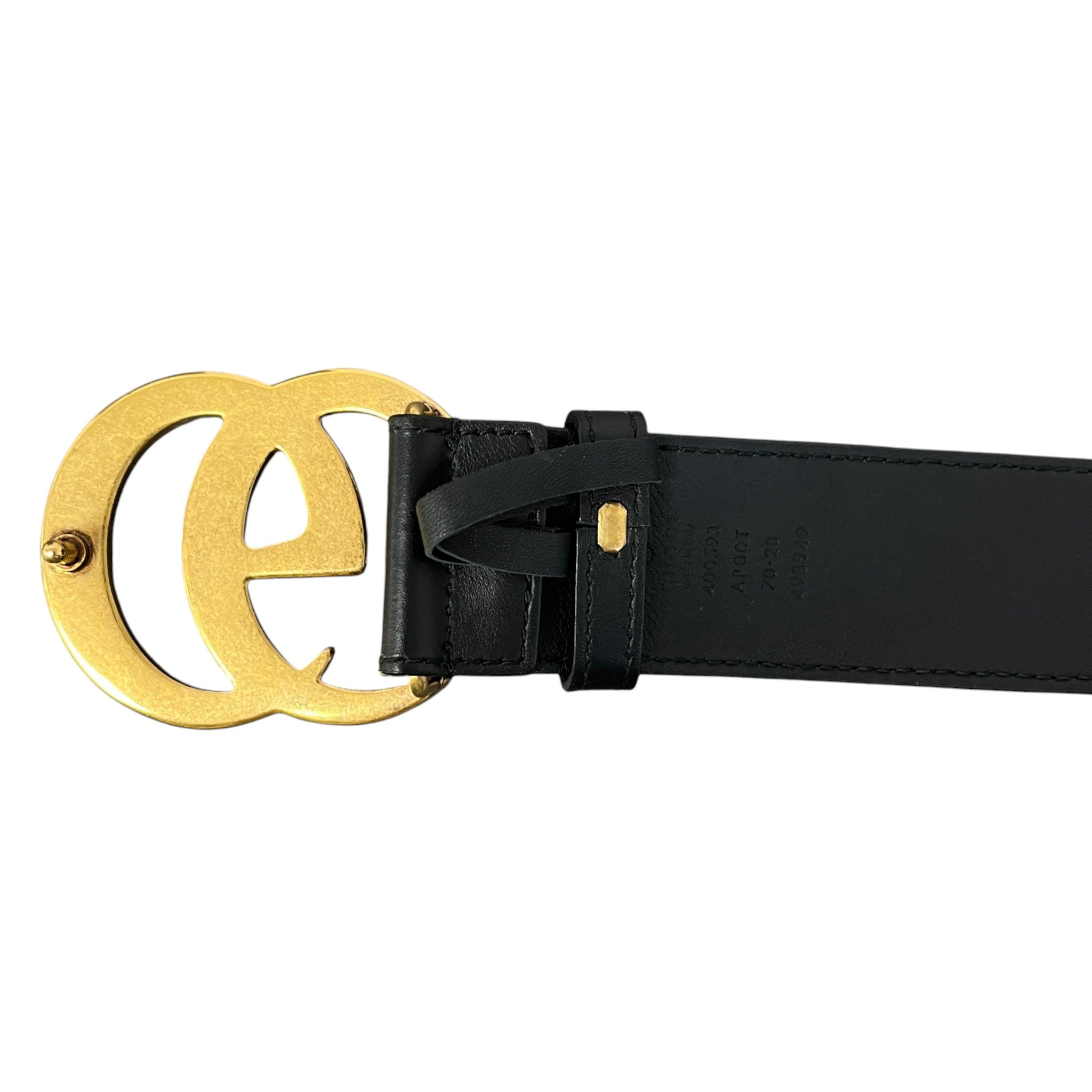 Women's Gg Marmont Belt Black Size 70CM / UK 6