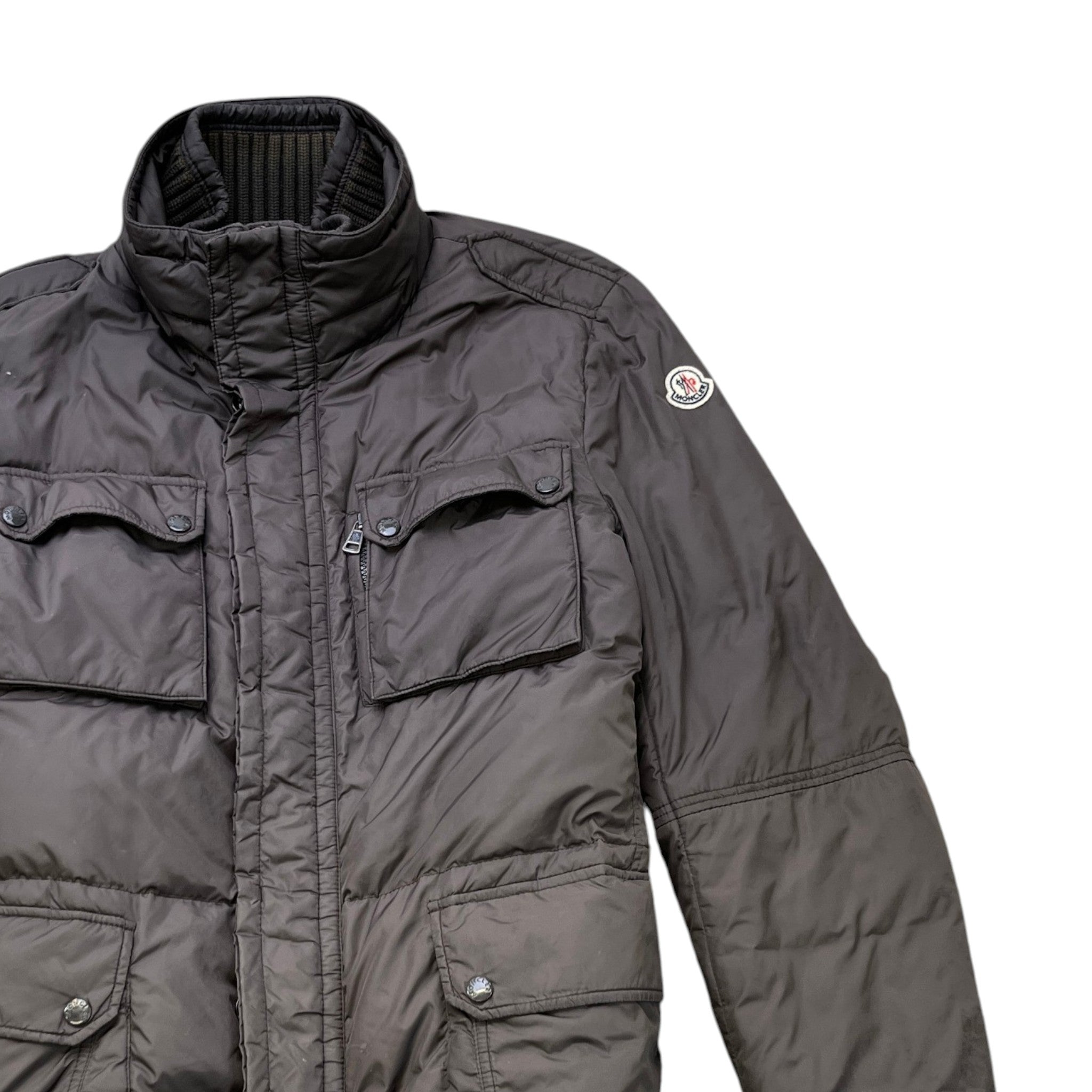 Men's Amazzone Down Jacket Brown Size 5 / XXL