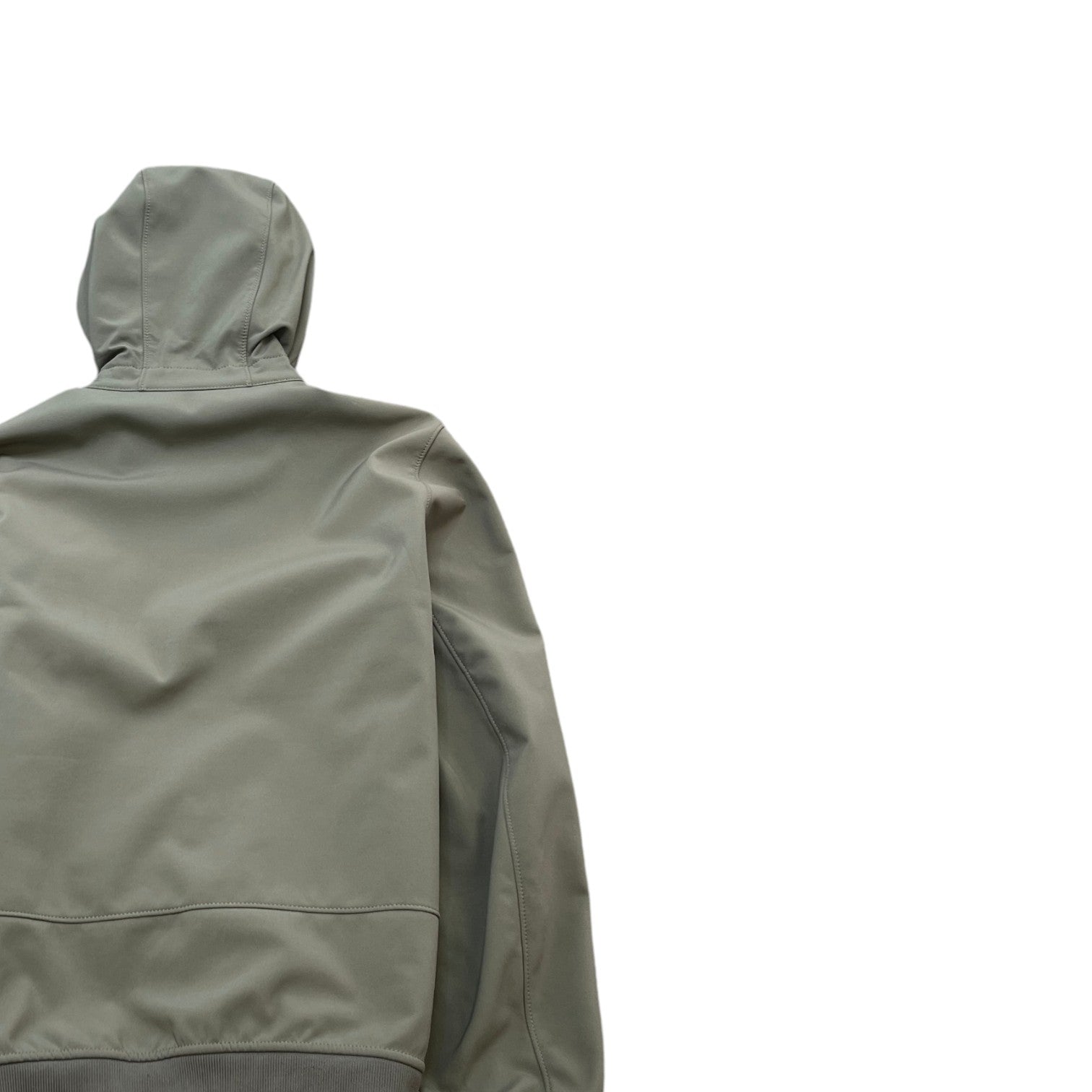 Men's Applique Logo Soft Shell-R Jacket Khaki Size M