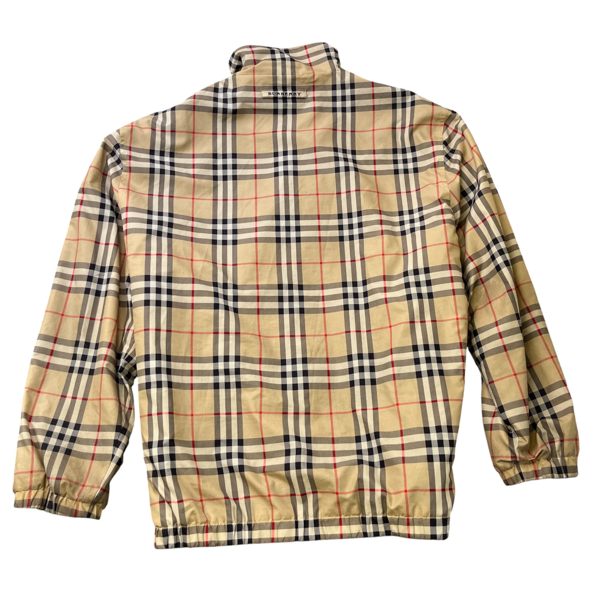 Men's Nova Check Jacket Beige Size XL