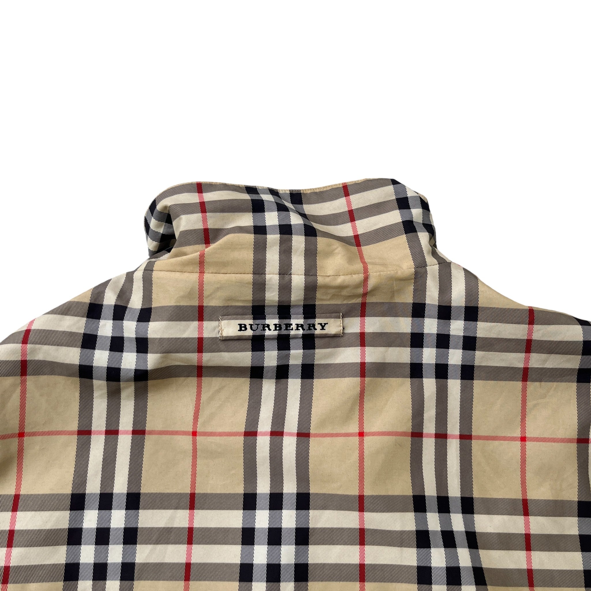 Men's Nova Check Jacket Beige Size XL