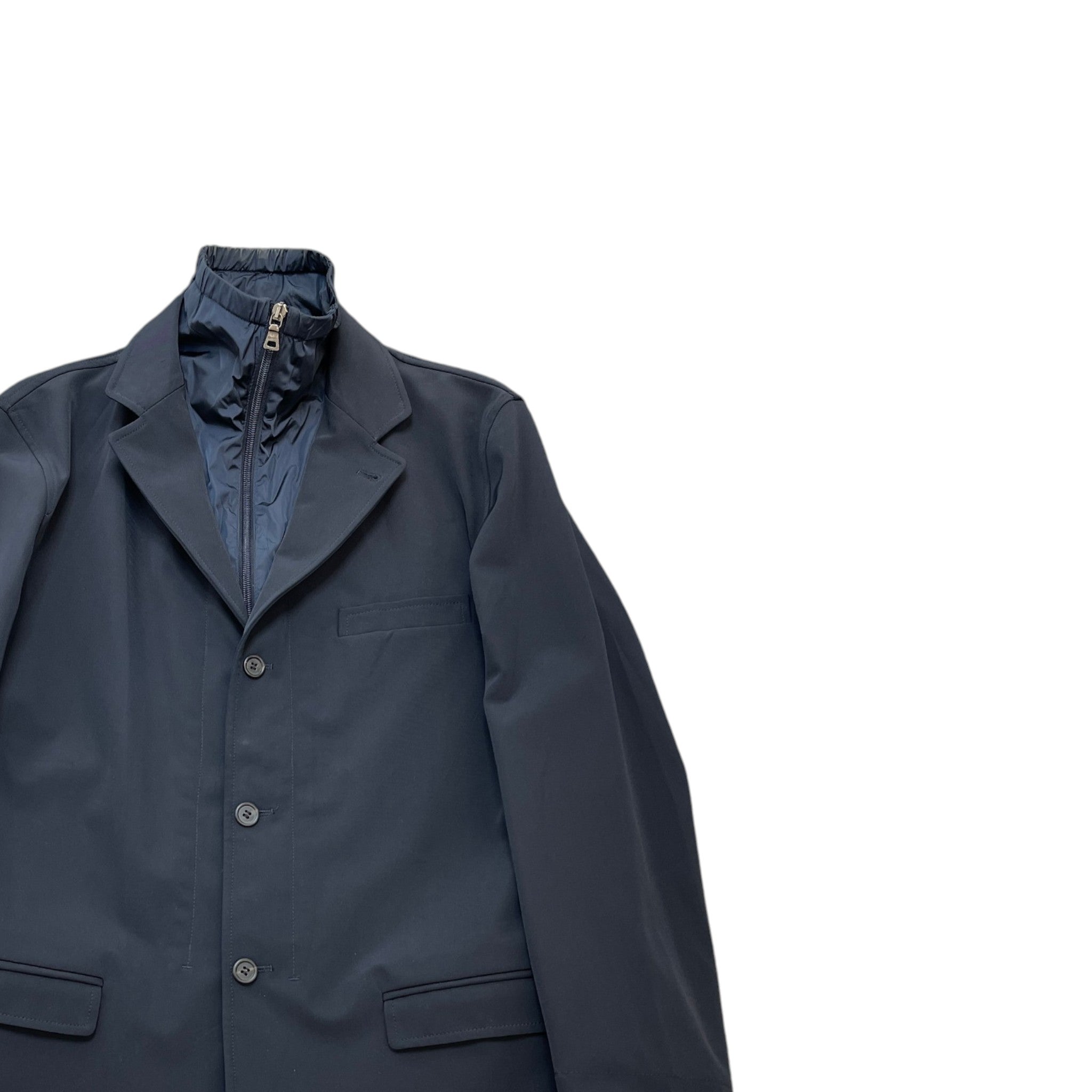 Men's Techno Stretch Blazer Jacket Navy Size S