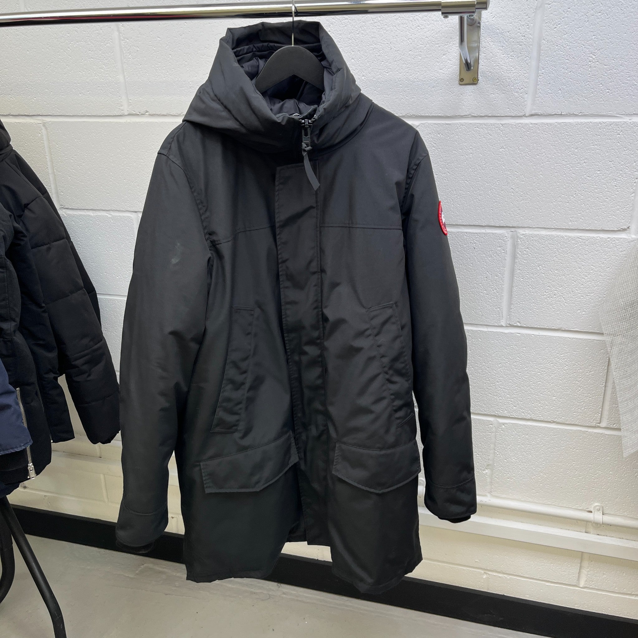 Men's Langford Down Jacket Black Size XL