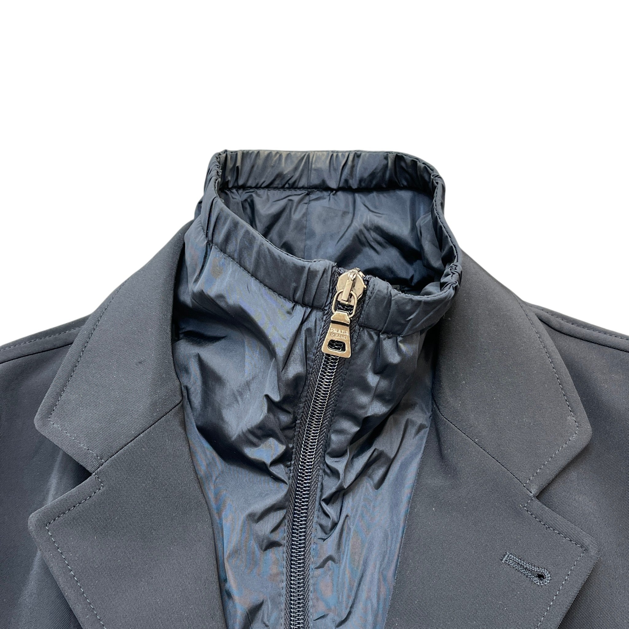 Men's Techno Stretch Blazer Jacket Navy Size S