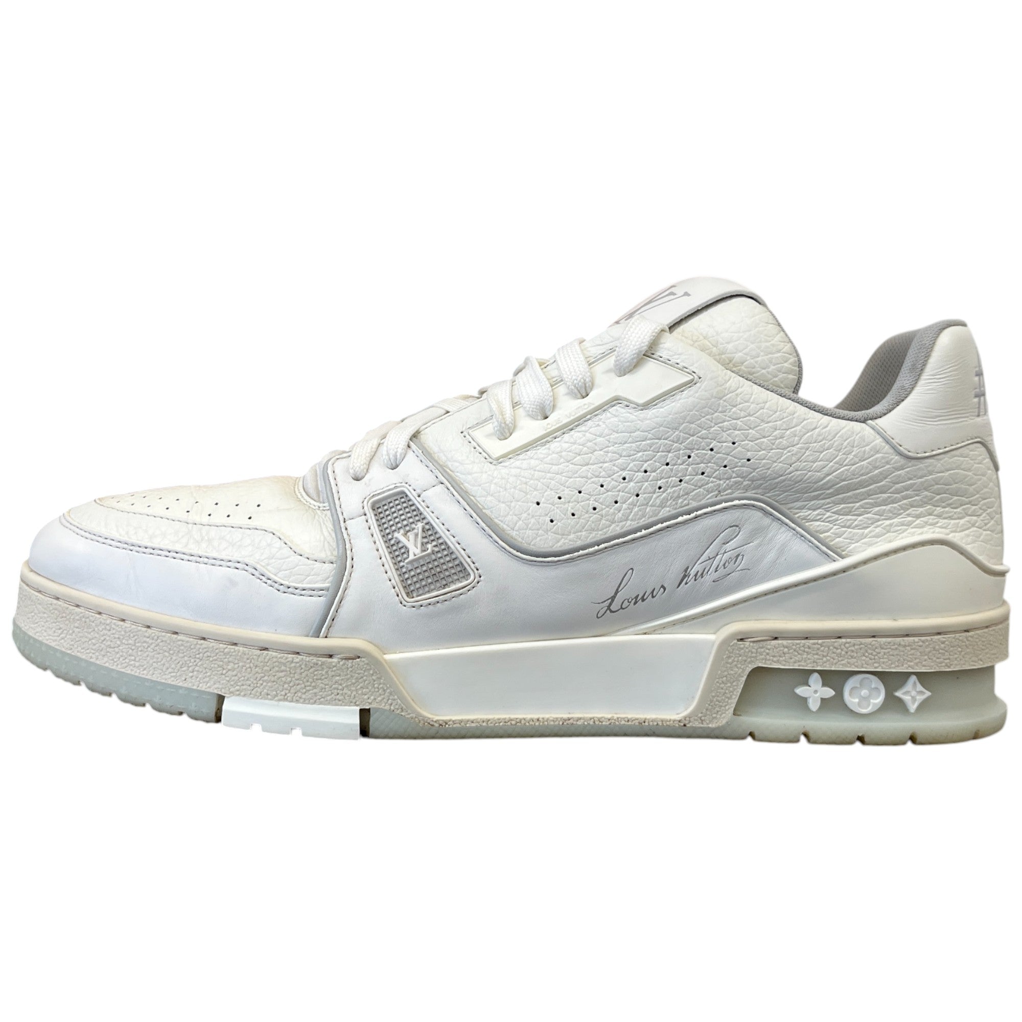 Men's Lv Trainer Low Trainers White Size EU 42 / UK 8