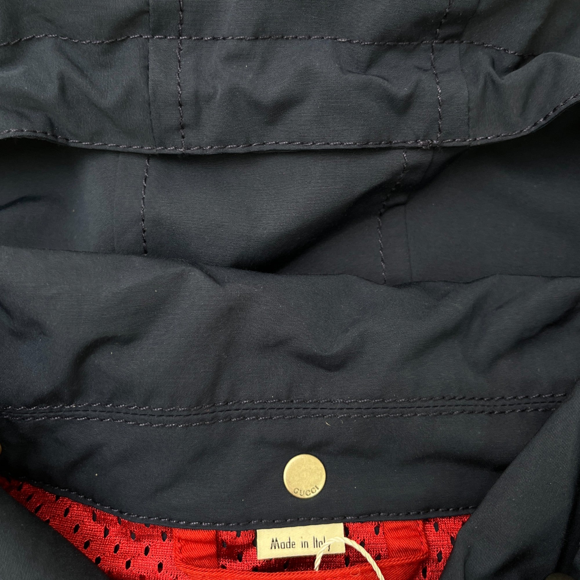 Men's Web Logo Jacket Navy Size IT 48 / M