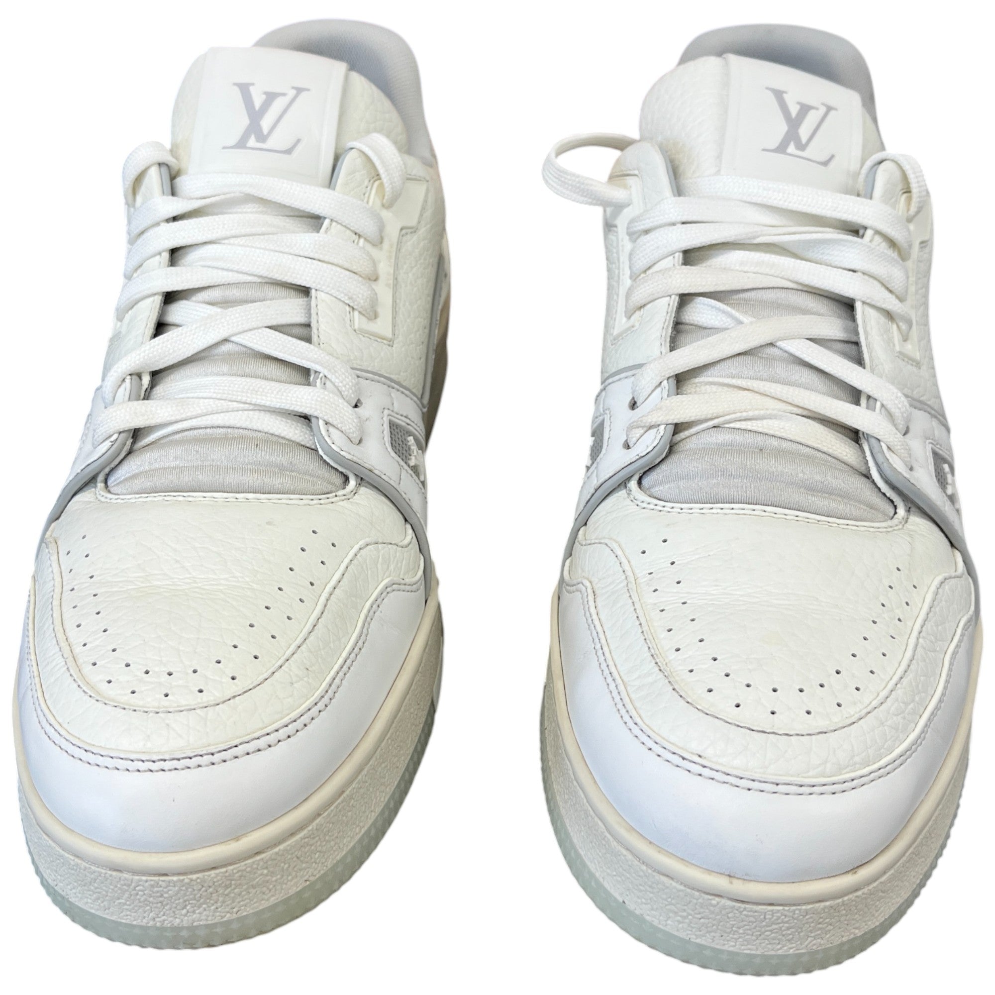 Men's Lv Trainer Low Trainers White Size EU 42 / UK 8