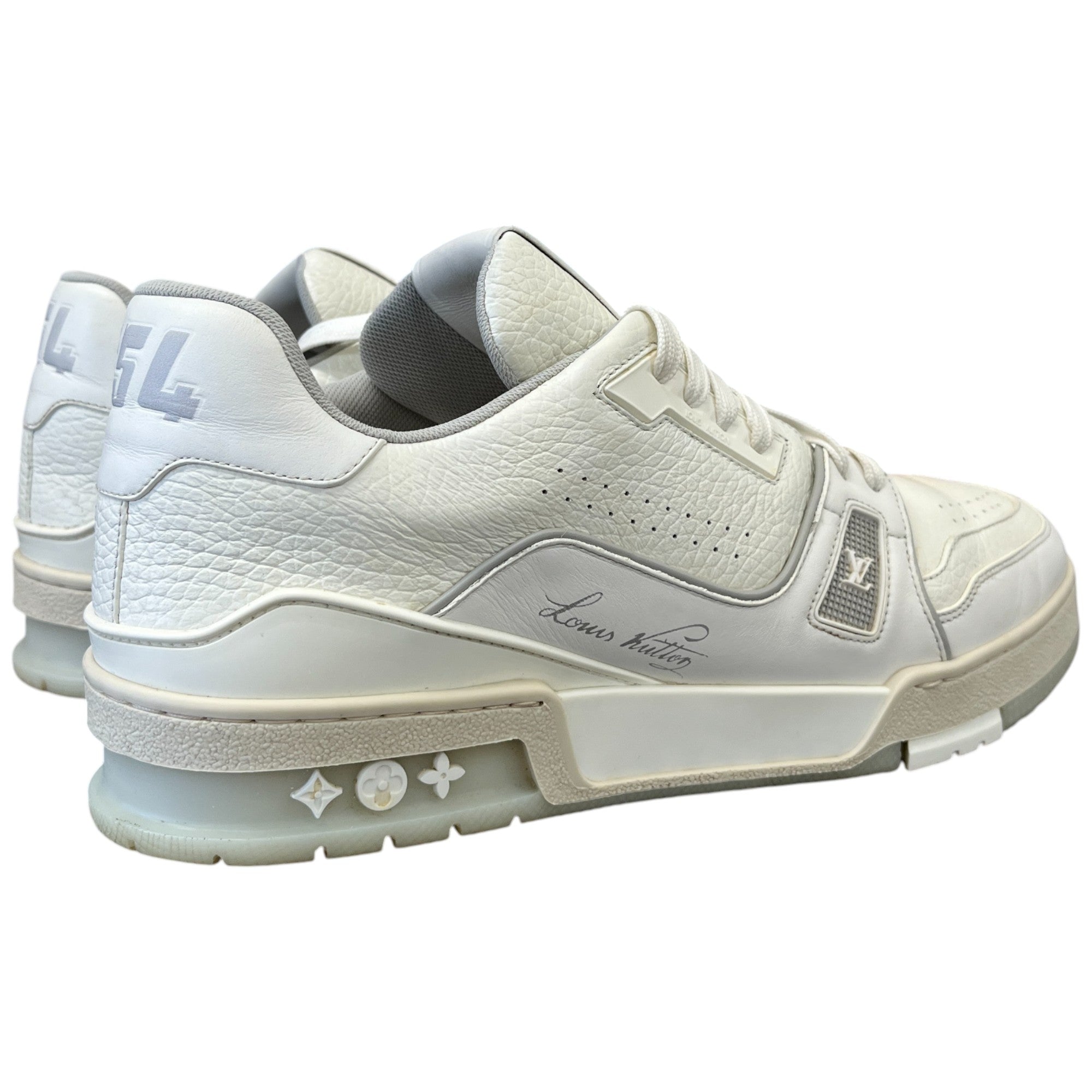 Men's Lv Trainer Low Trainers White Size EU 42 / UK 8