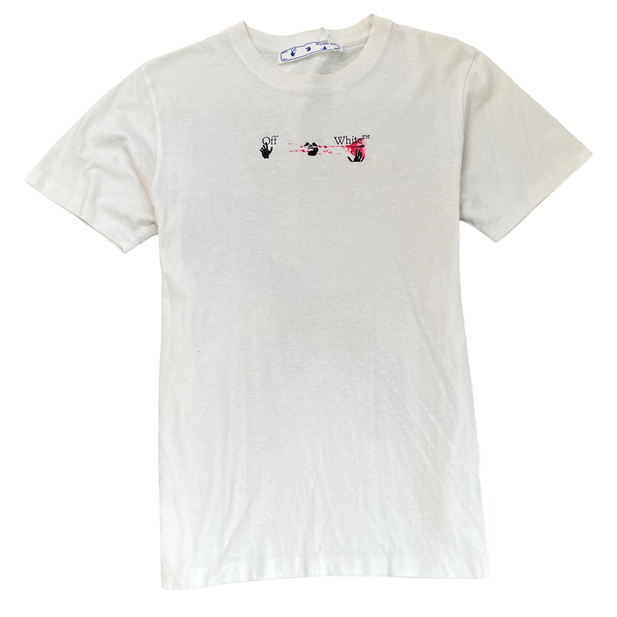Men's Arrow Logo T-Shirt White Size M