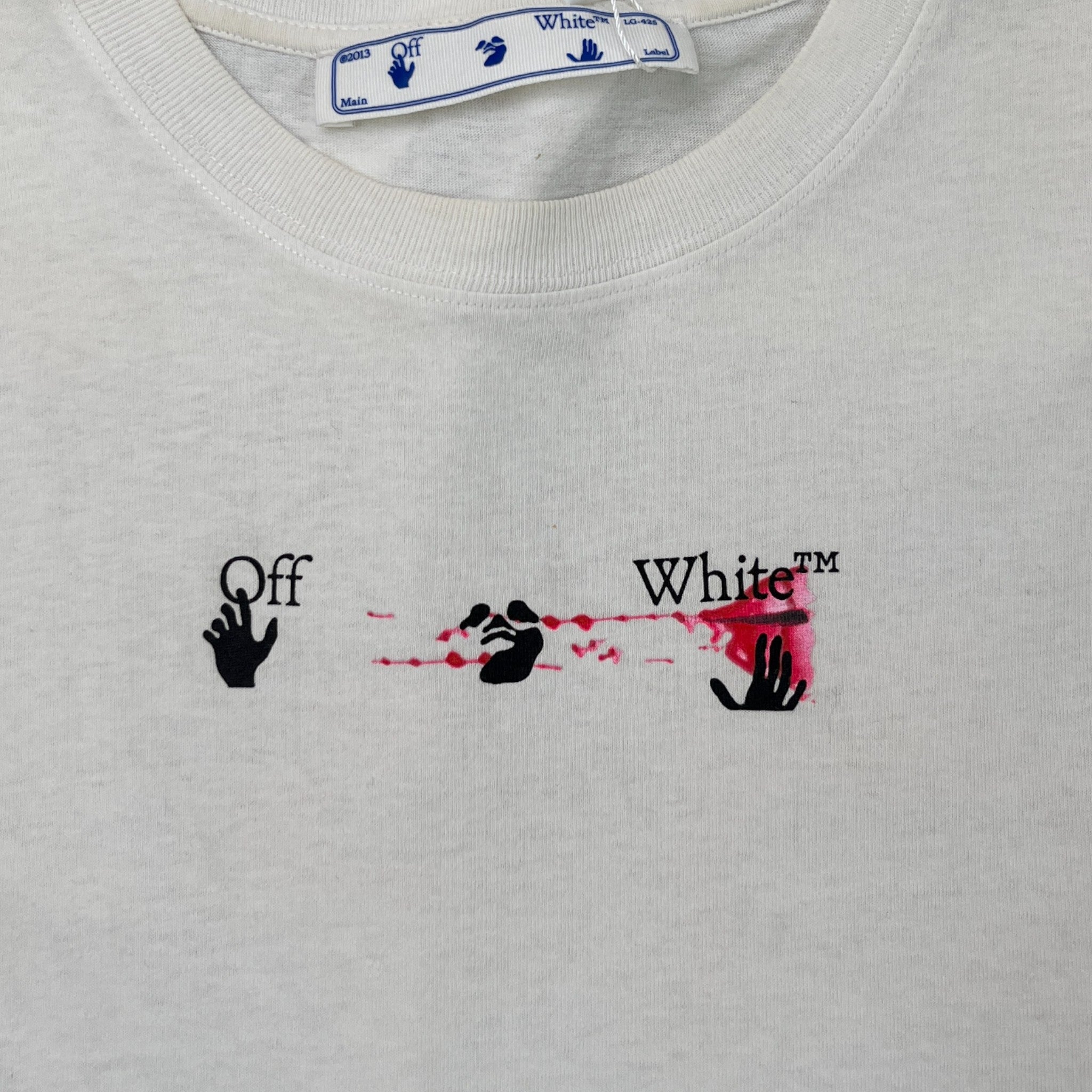 Men's Arrow Logo T-Shirt White Size M