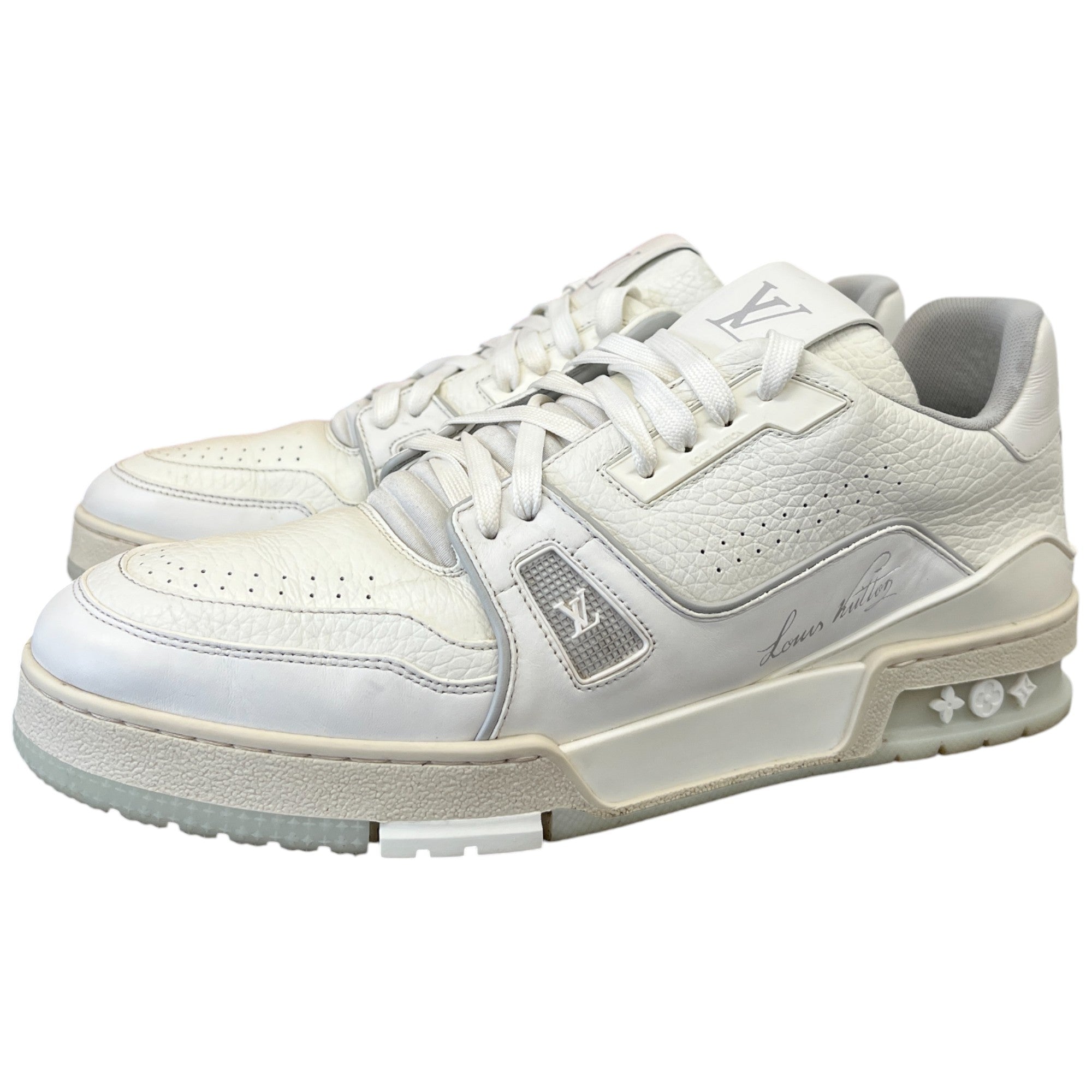 Men's Lv Trainer Low Trainers White Size EU 42 / UK 8