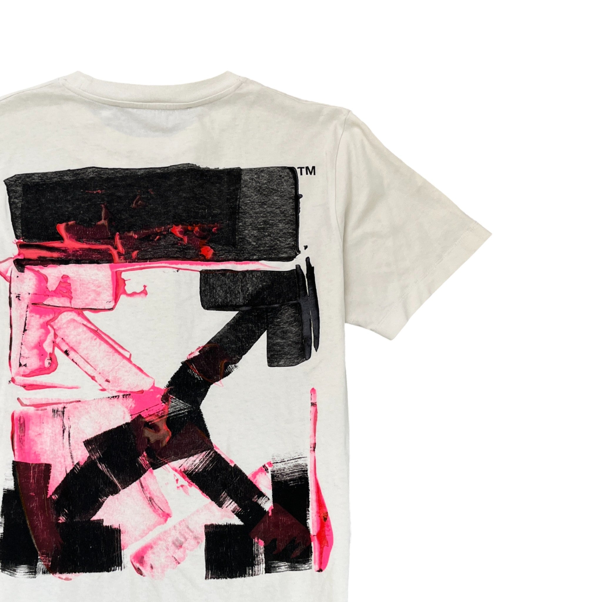 Men's Arrow Logo T-Shirt White Size M