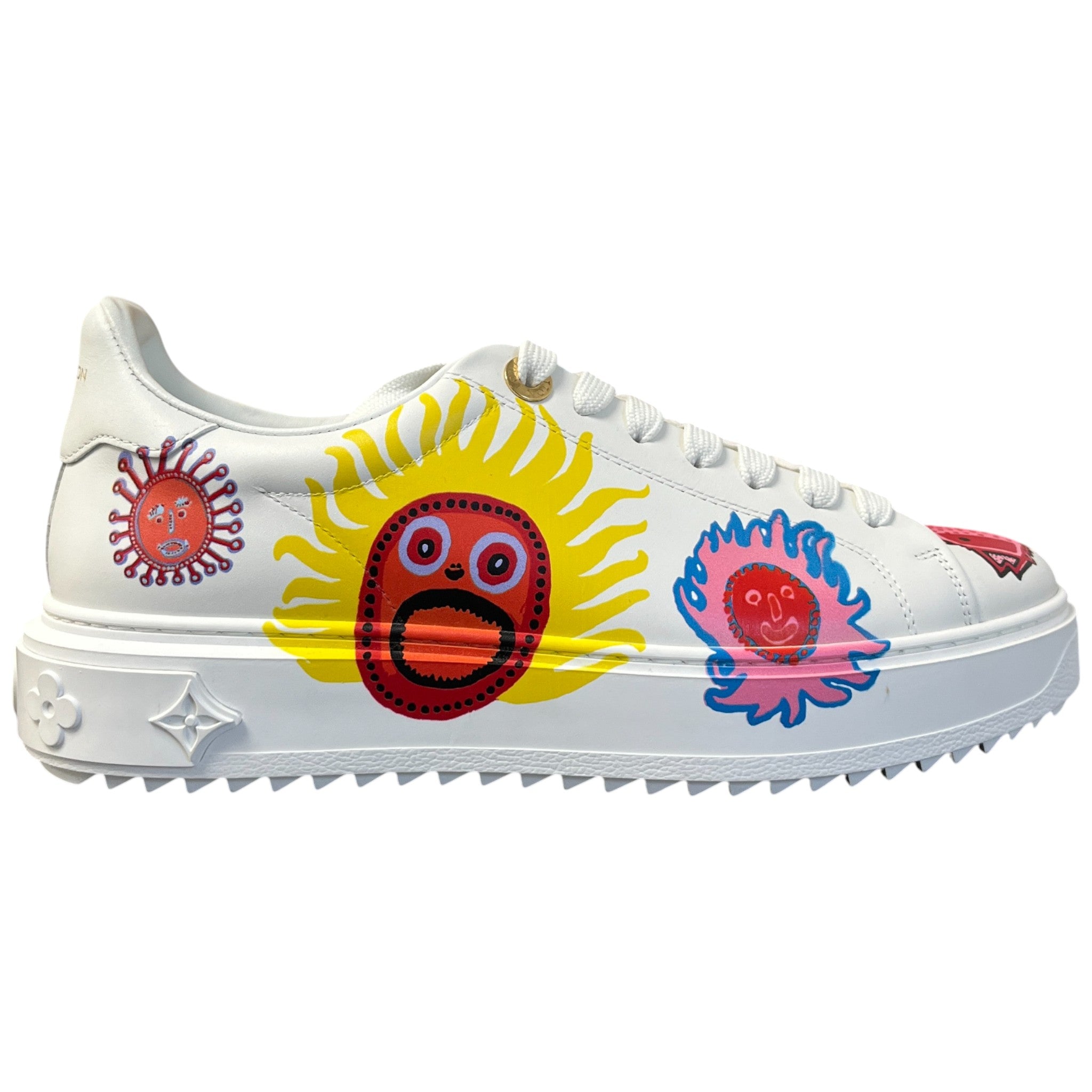 Women's X Yayoi Kusama Time Out Low Trainers White Size EU 38 / UK 5
