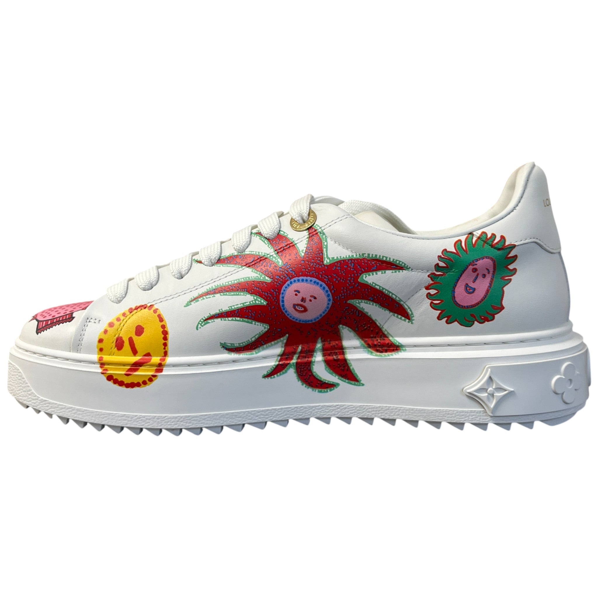 Women's X Yayoi Kusama Time Out Low Trainers White Size EU 38 / UK 5