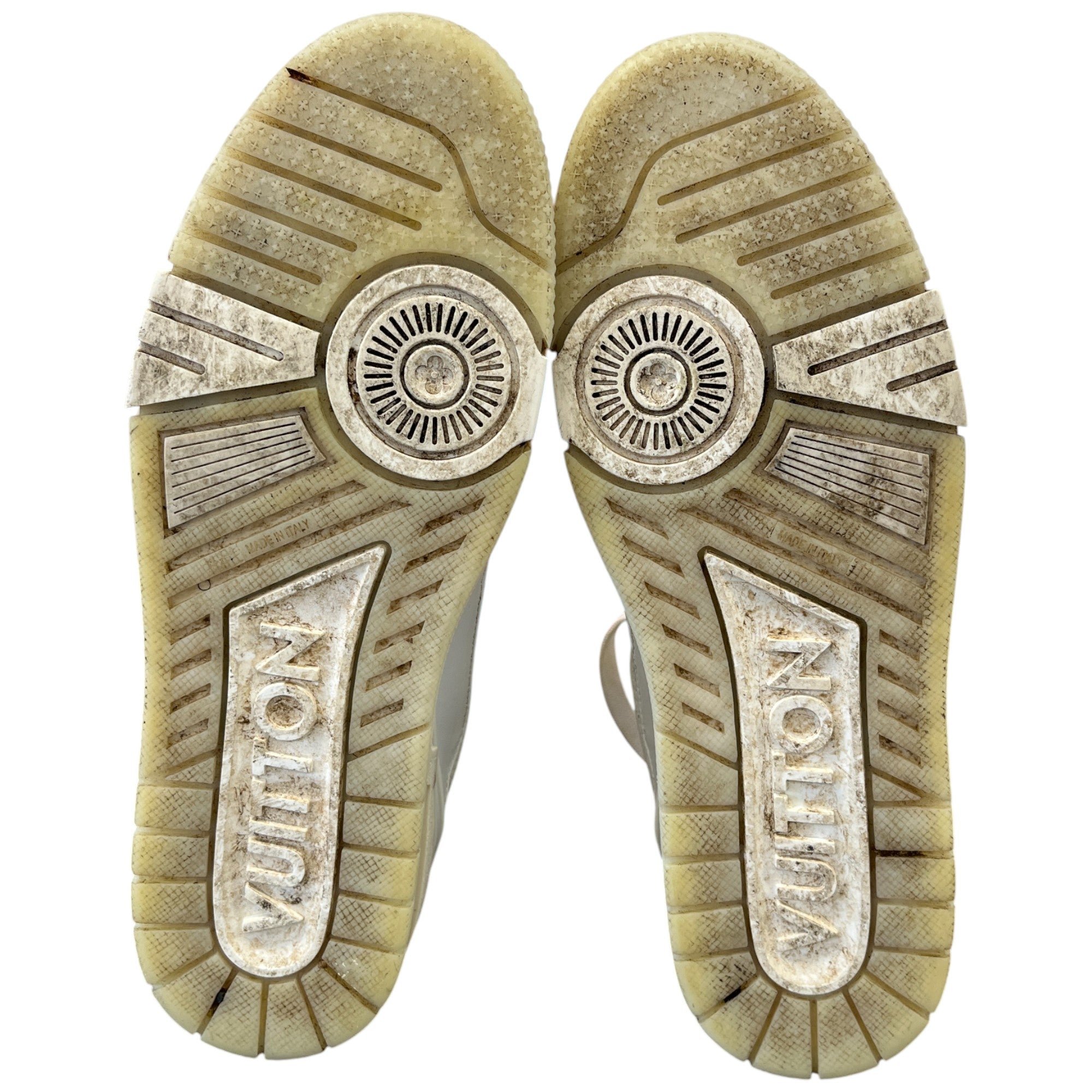 Men's Lv Trainer Low Trainers White Size EU 42 / UK 8