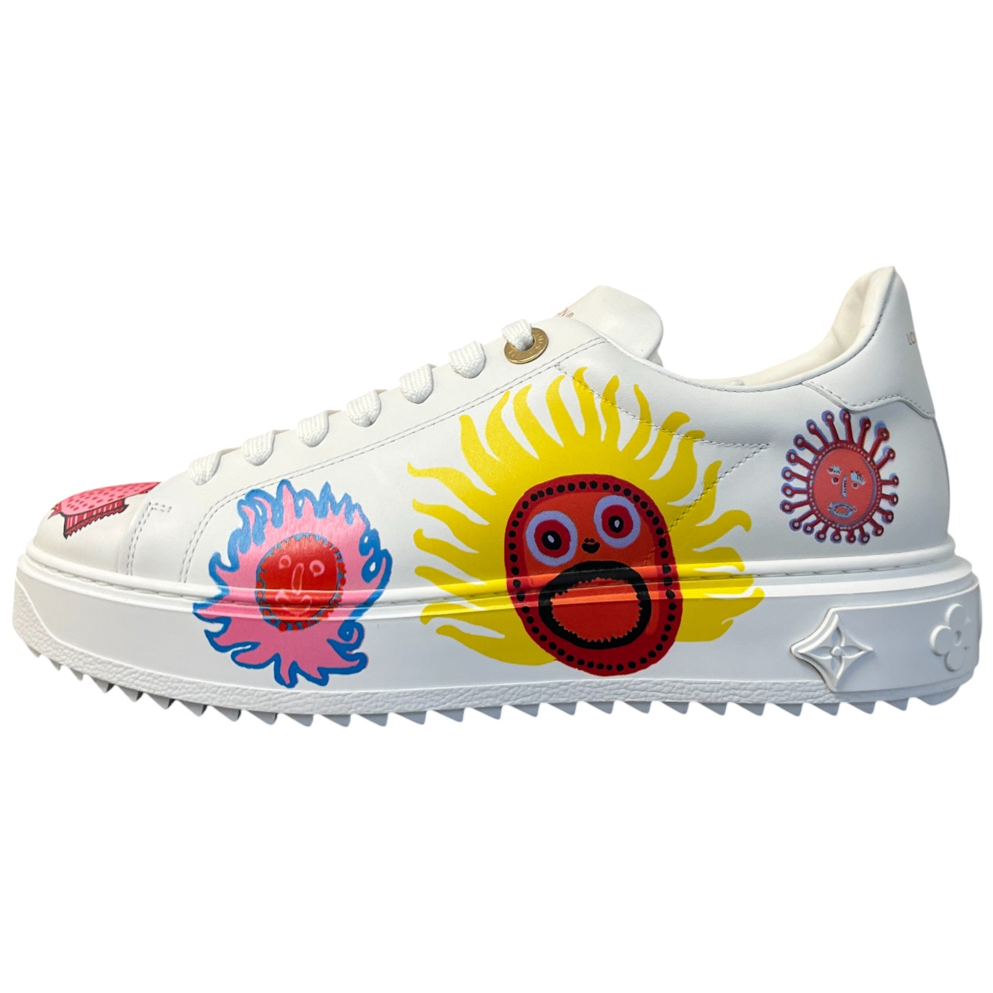 Women's X Yayoi Kusama Time Out Low Trainers White Size EU 38 / UK 5