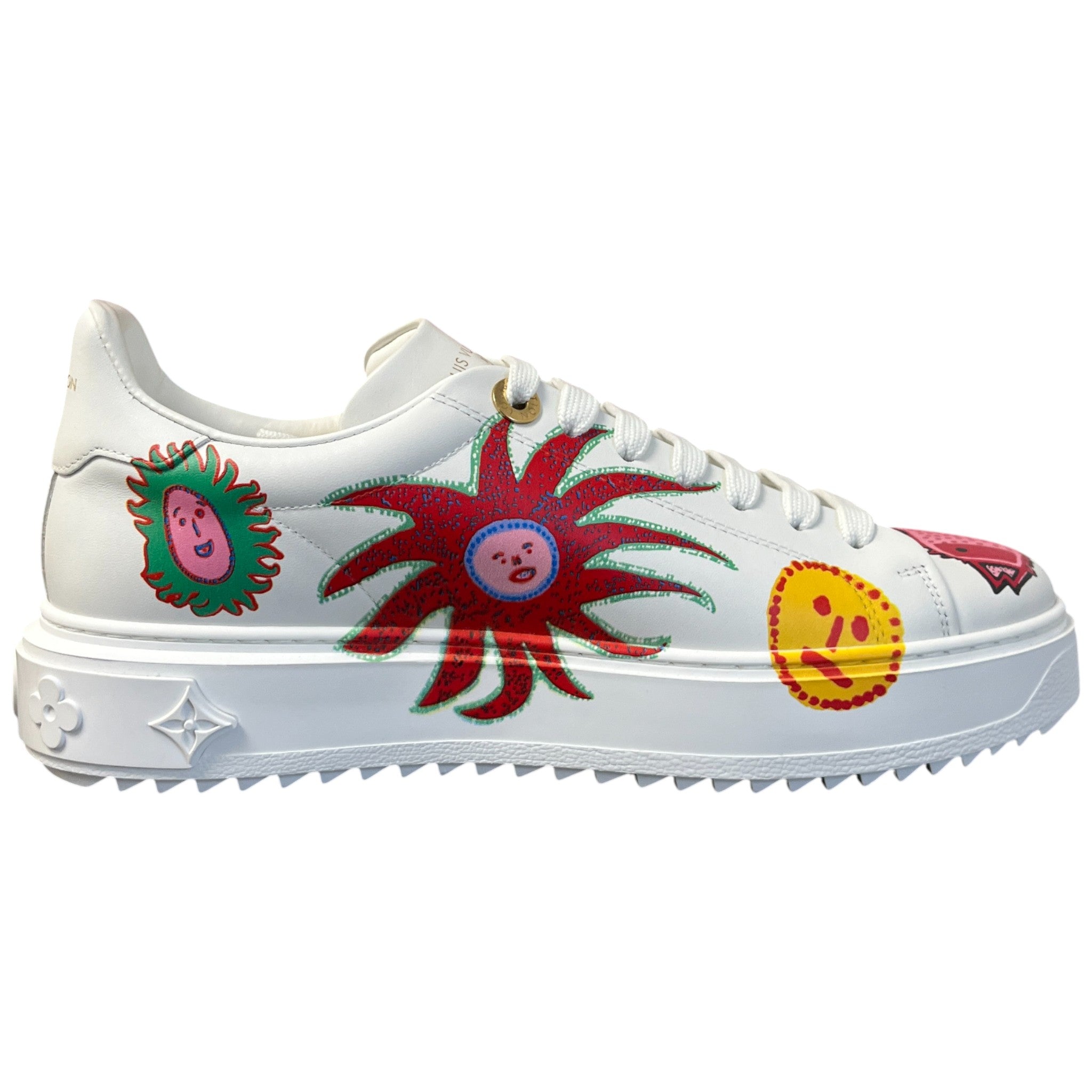 Women's X Yayoi Kusama Time Out Low Trainers White Size EU 38 / UK 5