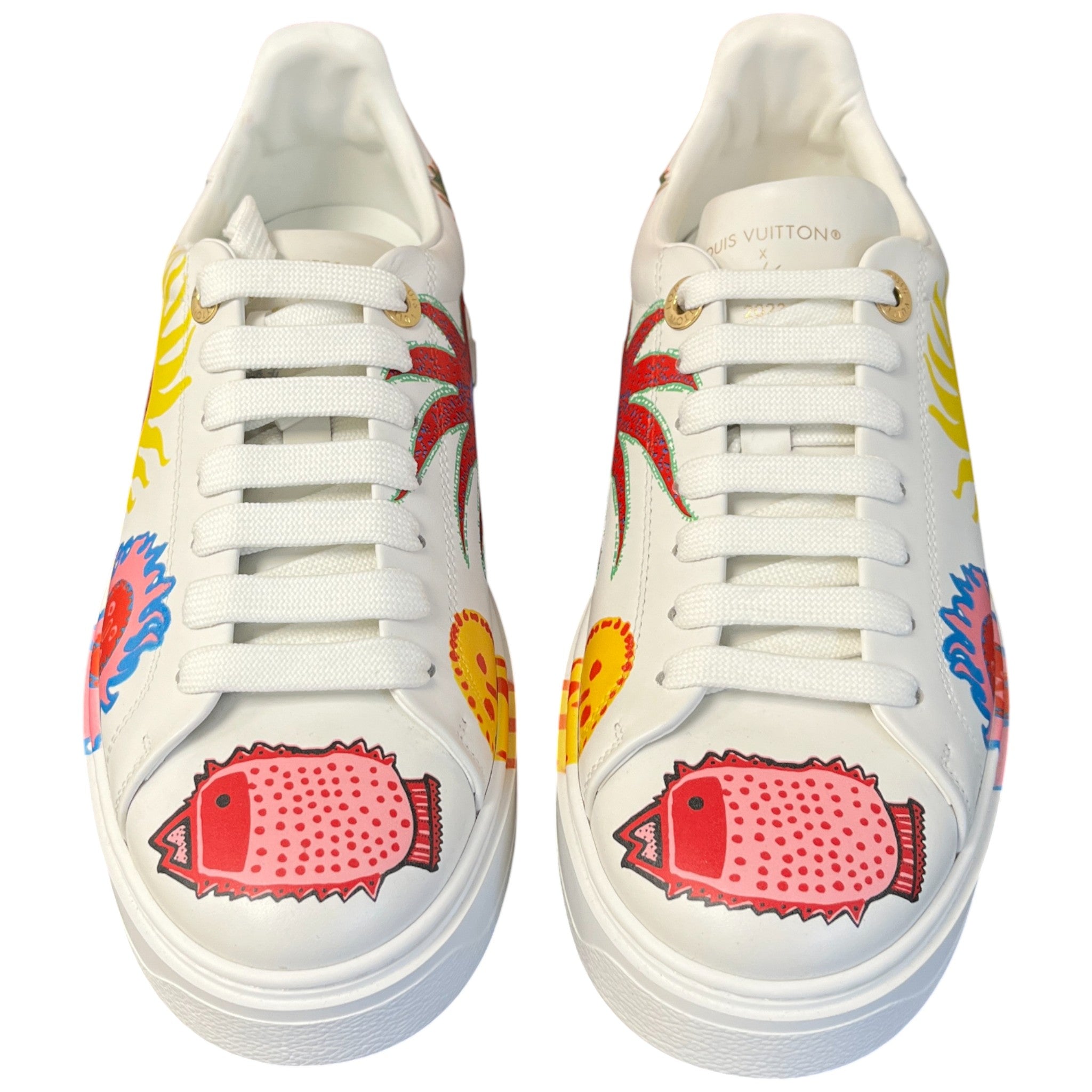 Women's X Yayoi Kusama Time Out Low Trainers White Size EU 38 / UK 5